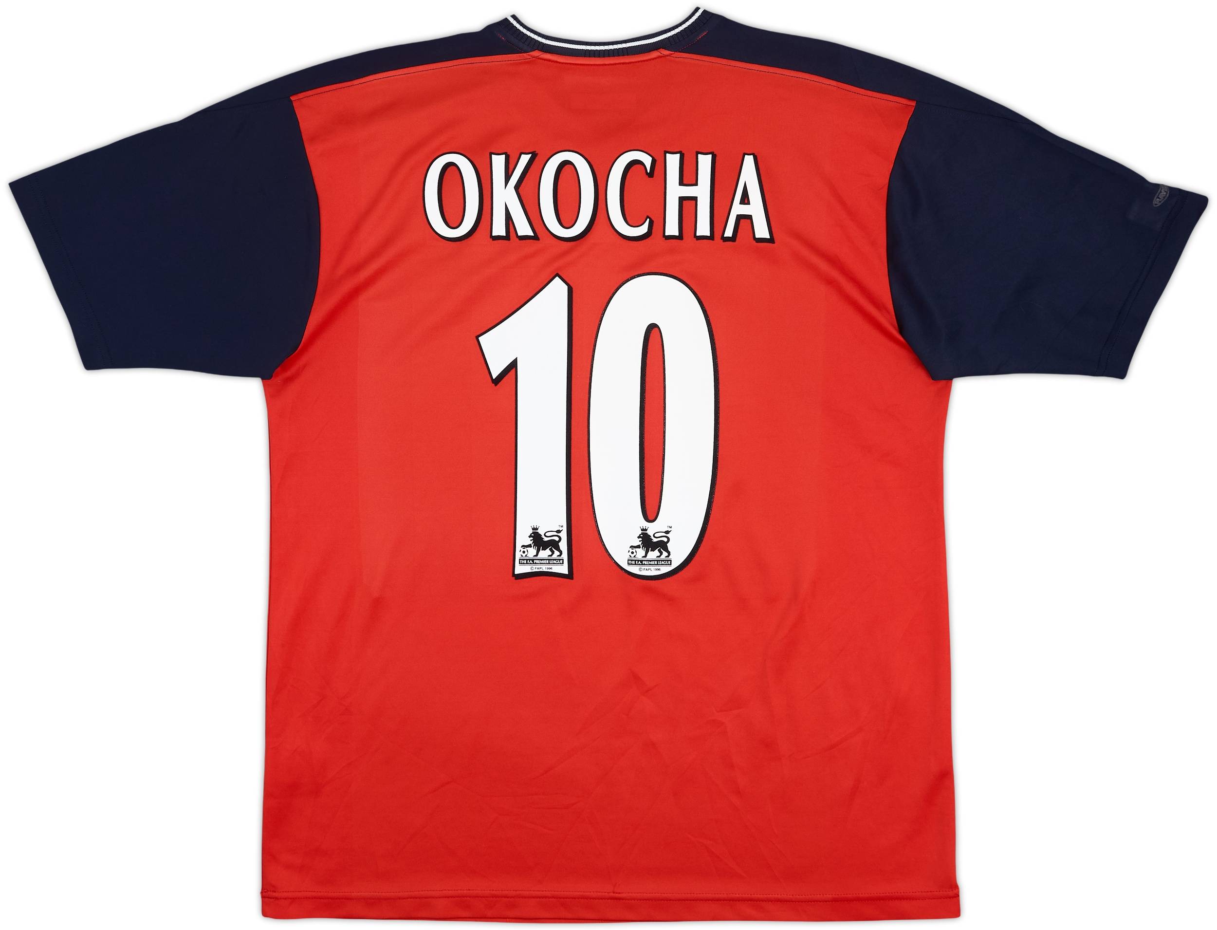 Bolton Wanderers Reebok シャツ OKOCHA 10 2003-05 Bolton Home Shirt Okocha #10 - 5/10 - (M)