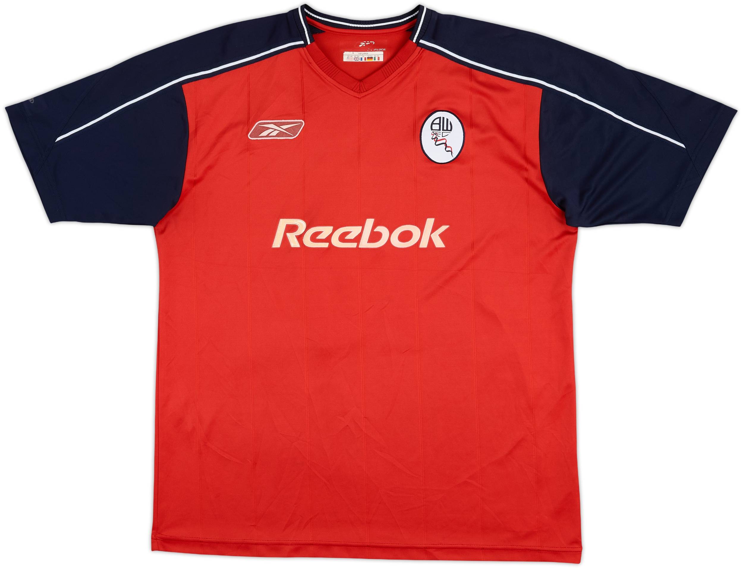 2003-05 Bolton Away Shirt Okocha #10 - 7/10 - (L)