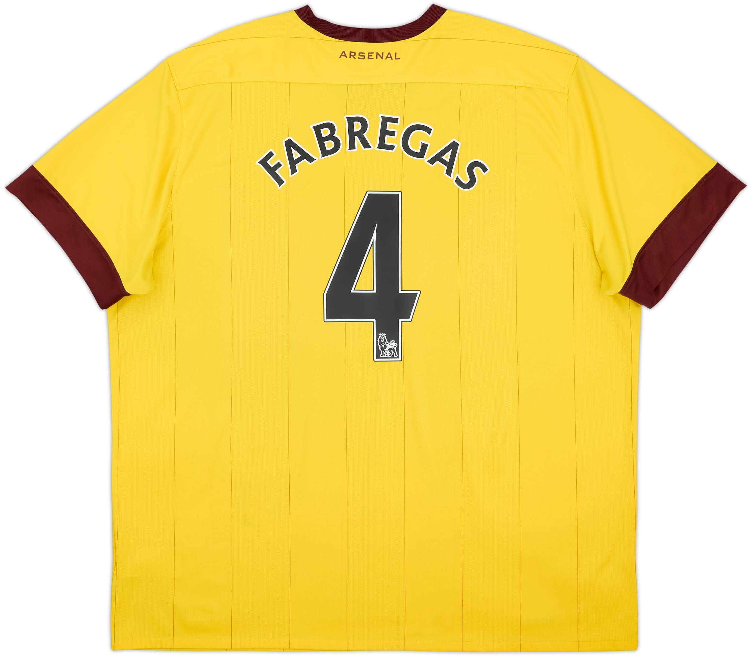 2010-13 Arsenal Away Shirt Fabregas #4 - 8/10 - (3XL)