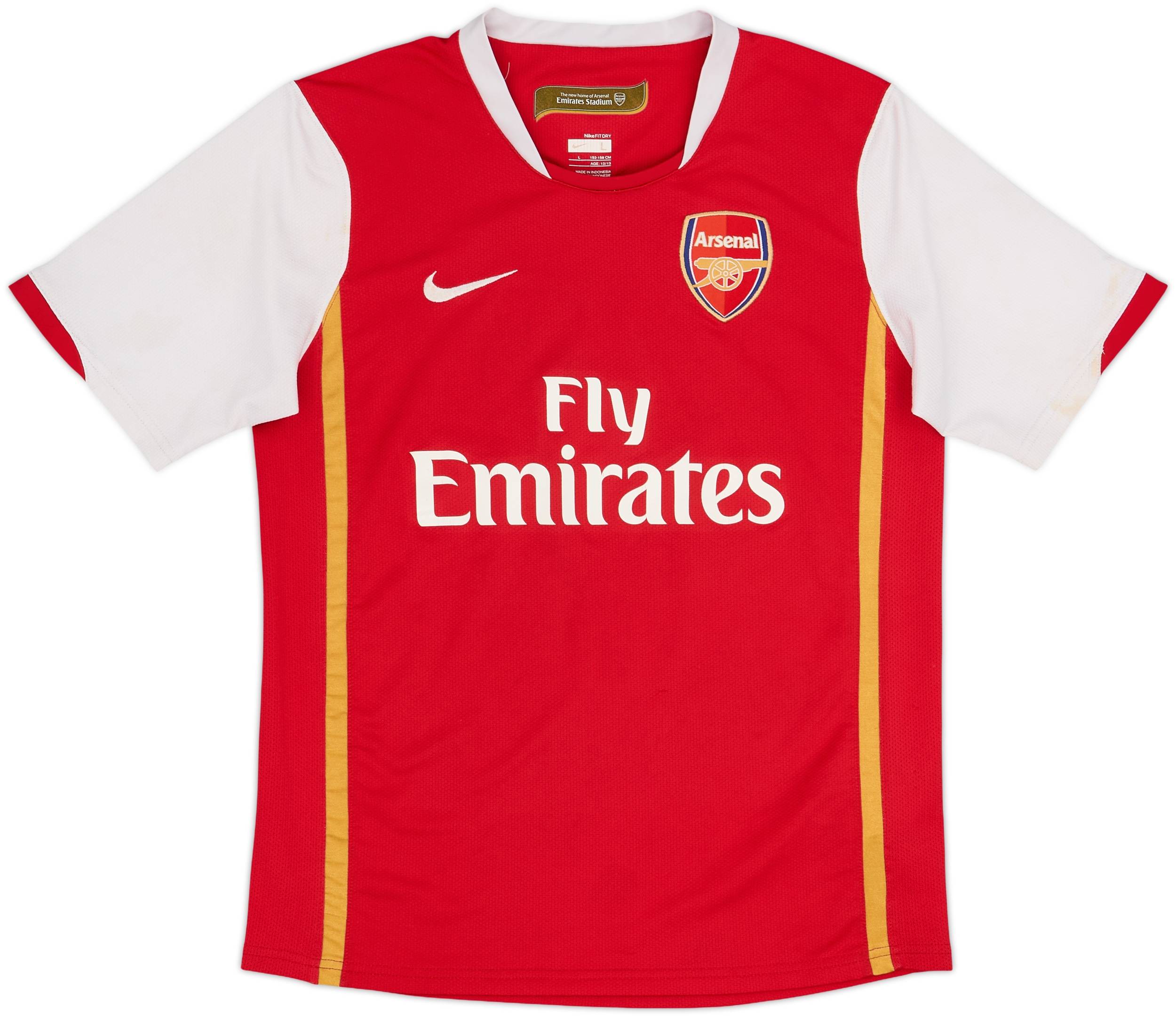 2006-08 Arsenal Home Shirt - 6/10 - (L.Boys)