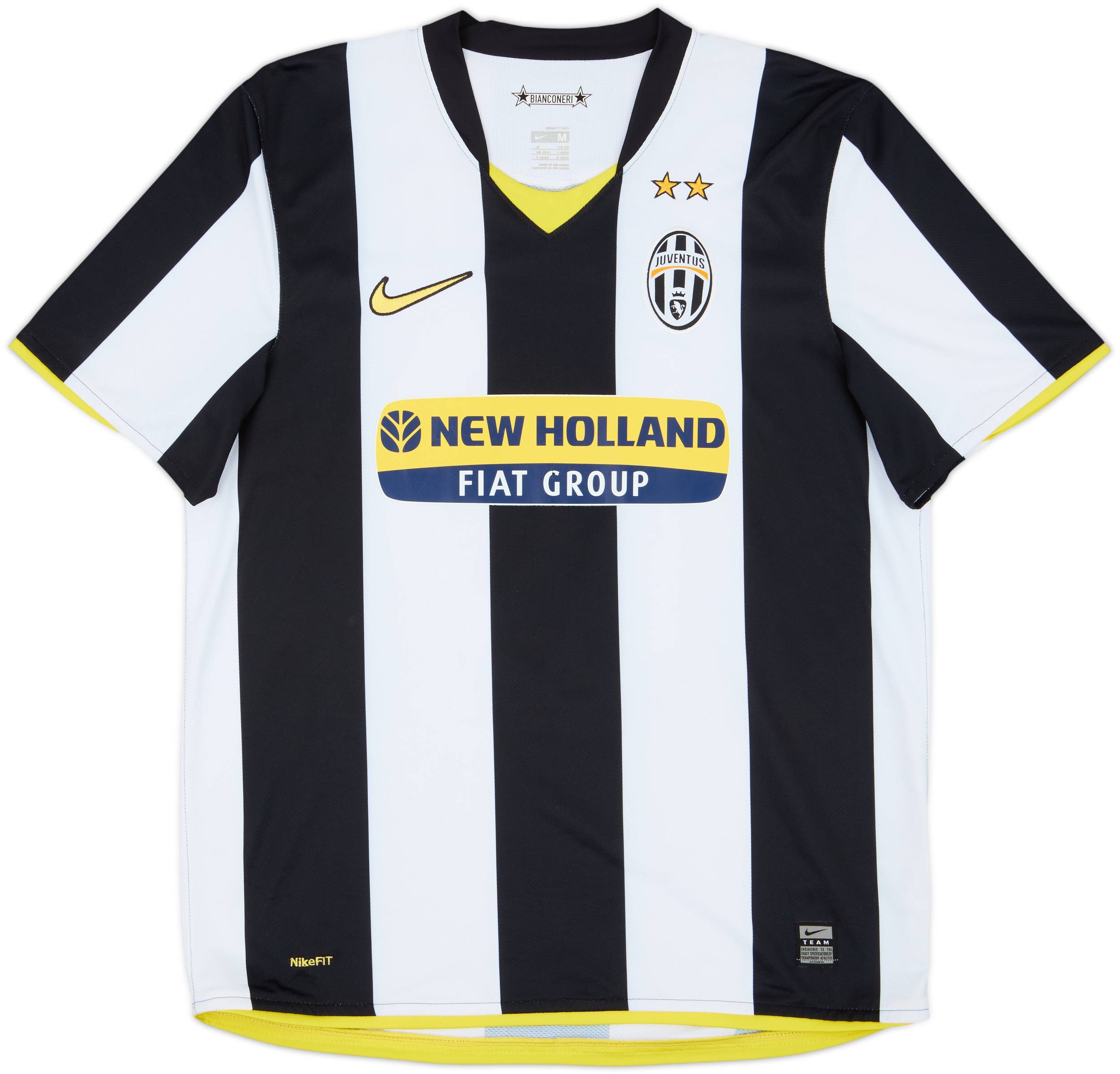 NIKE ユヴェントス　デルピエロ　ユニフォーム　2008 2009 ホーム10 2008-09 Juventus Home Shirt Del Piero #10 - 6/10 - (M)