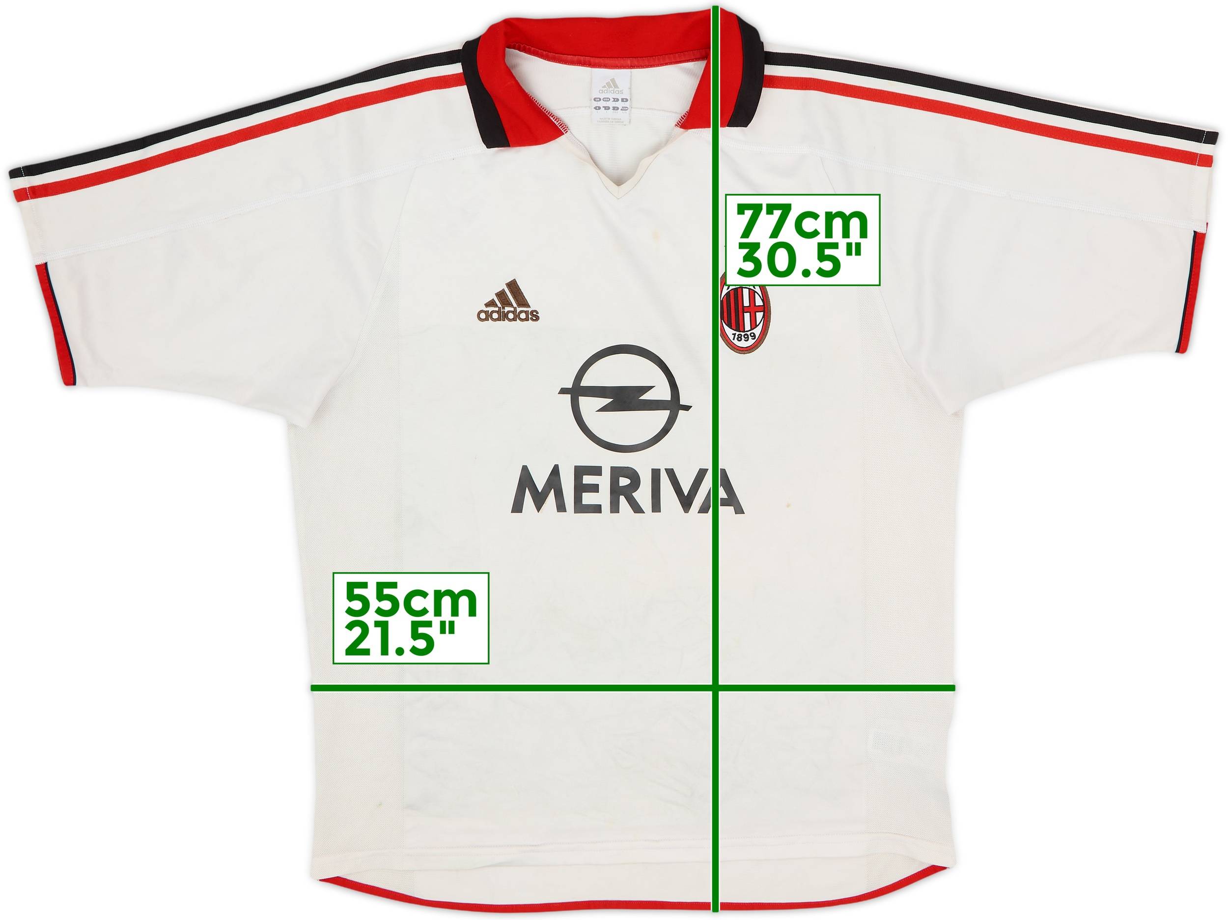 2003-04 AC Milan Away Shirt - 4/10 - (M)