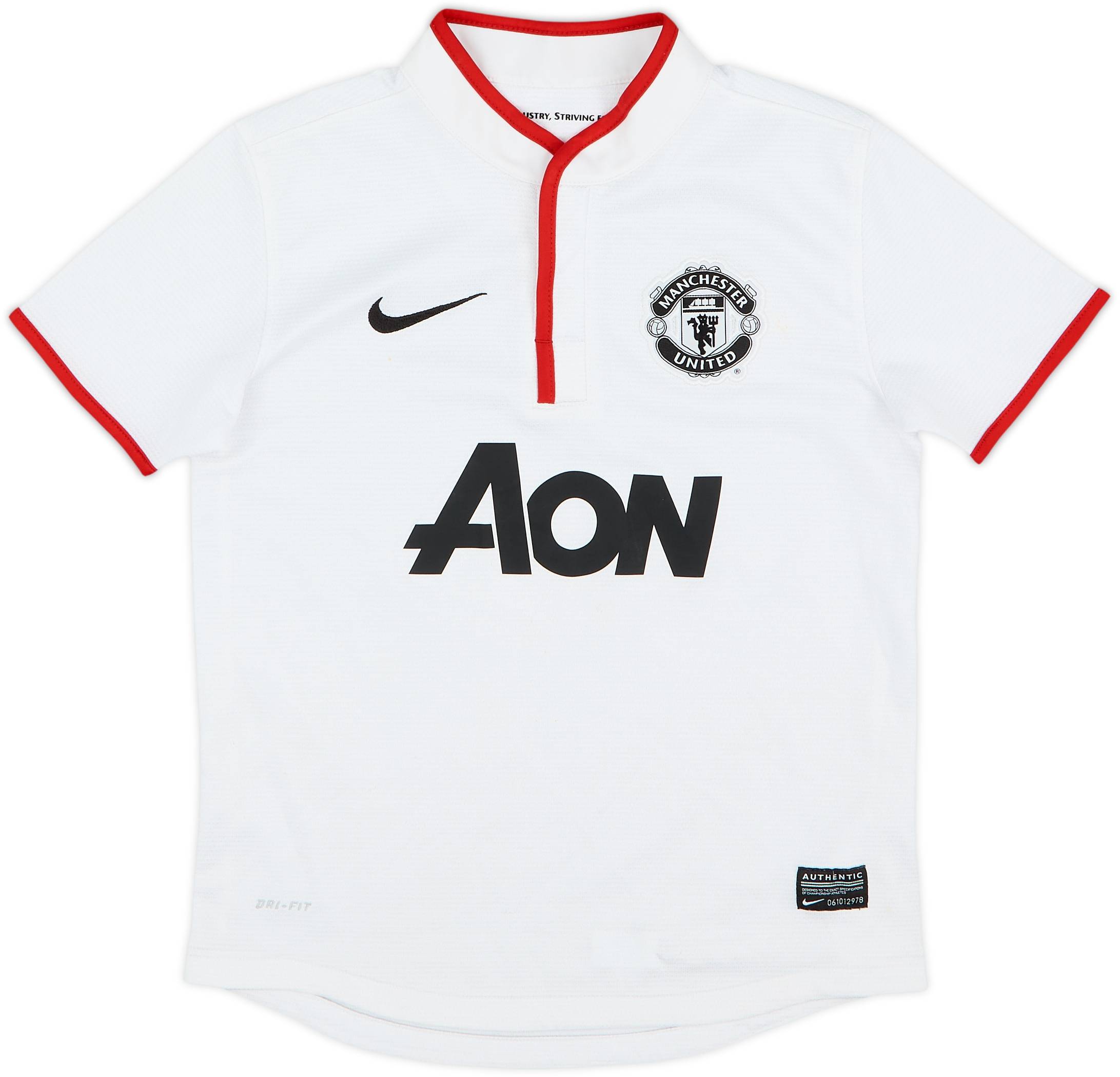 正規品 Nike Manchester United 2012-14 Away 2012-14 Manchester United Away Shirt - 7/10 - (S.Boys)
