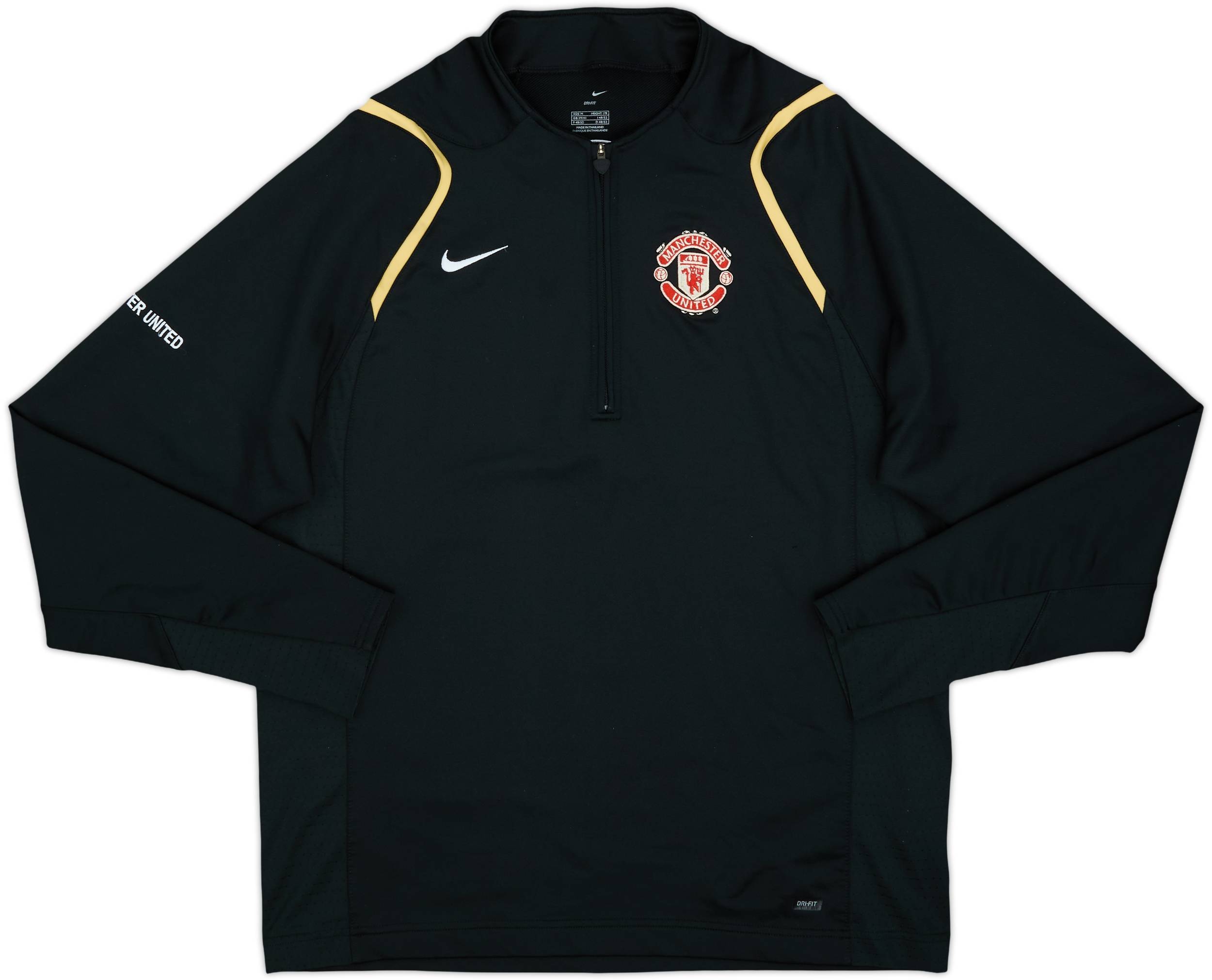 2006-07 Manchester United Nike 1/4 Zip Drill Top - 9/10 - (M)