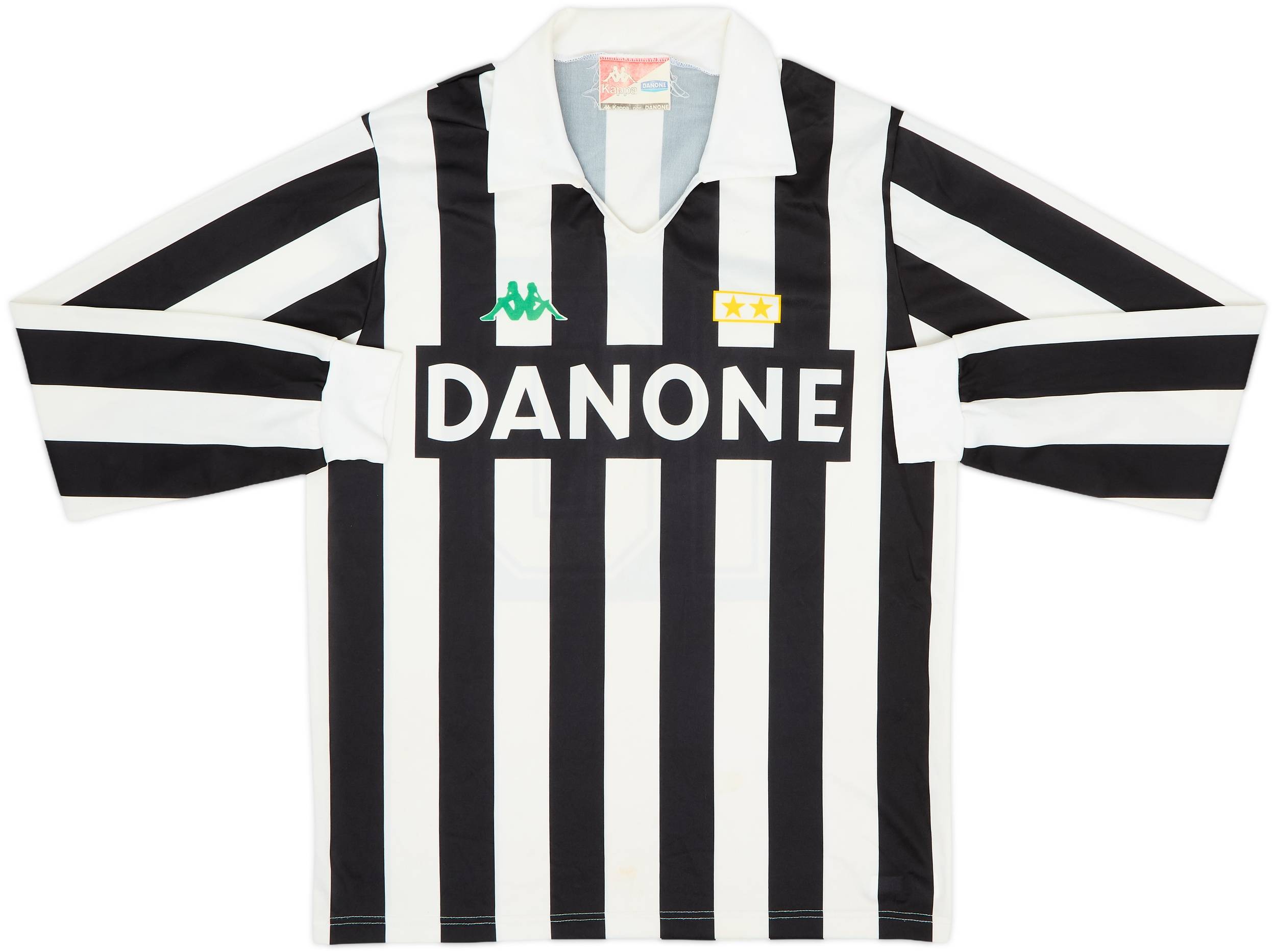 1992-94 Juventus Basic Home L/S Shirt #10 - 7/10 - (L)