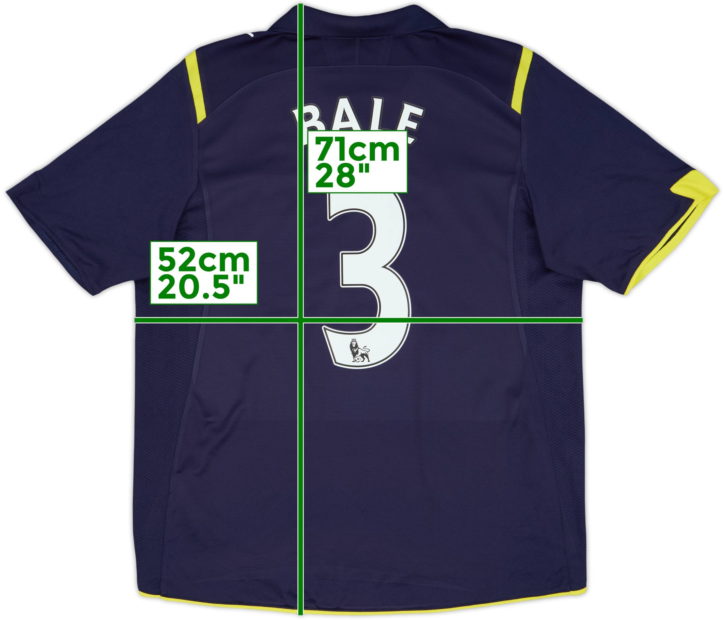 2009-10 Tottenham Away Shirt Bale #3 - 8/10 - (L)
