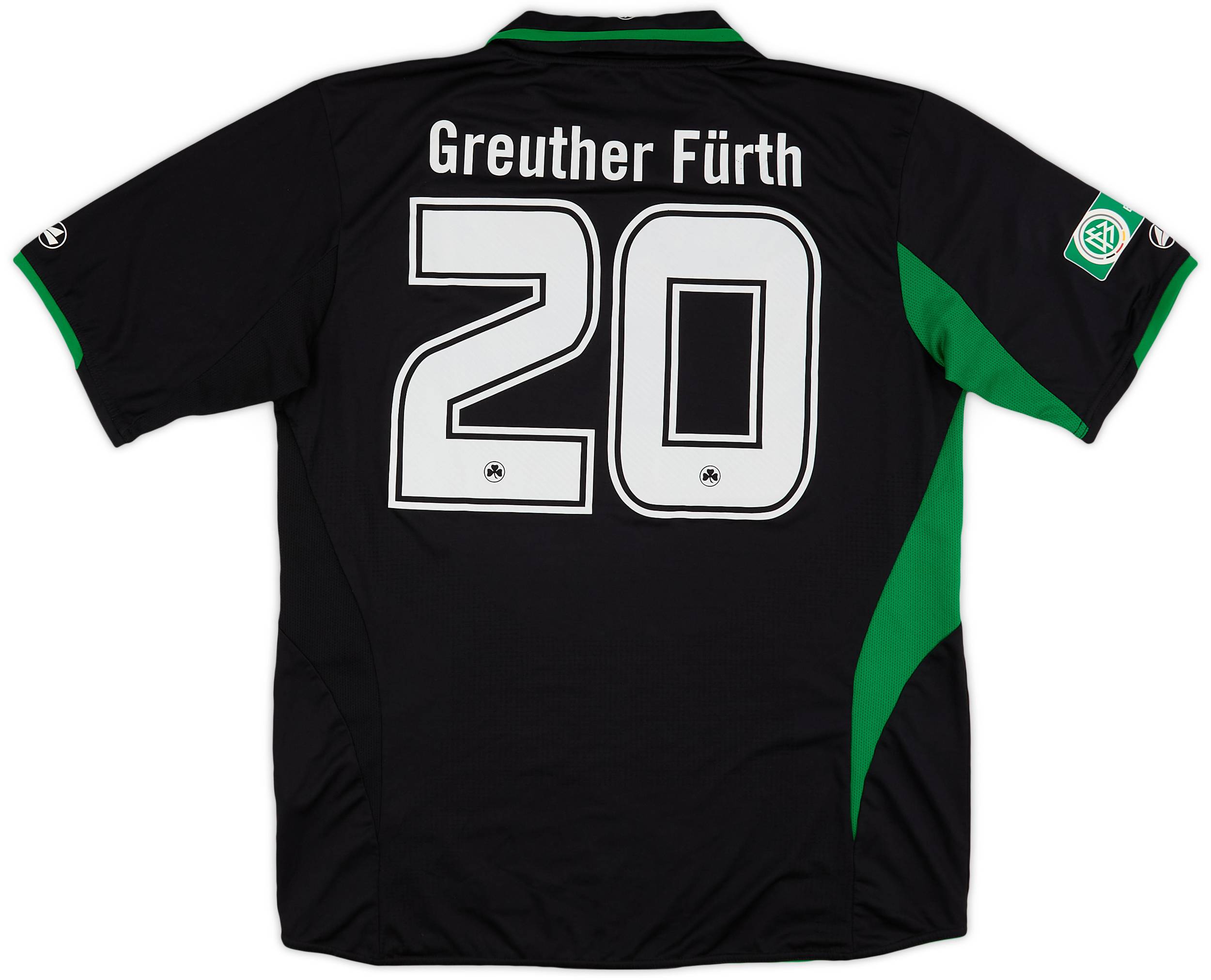 2010-10 Greuther Furth Match Issue Away Shirt #20