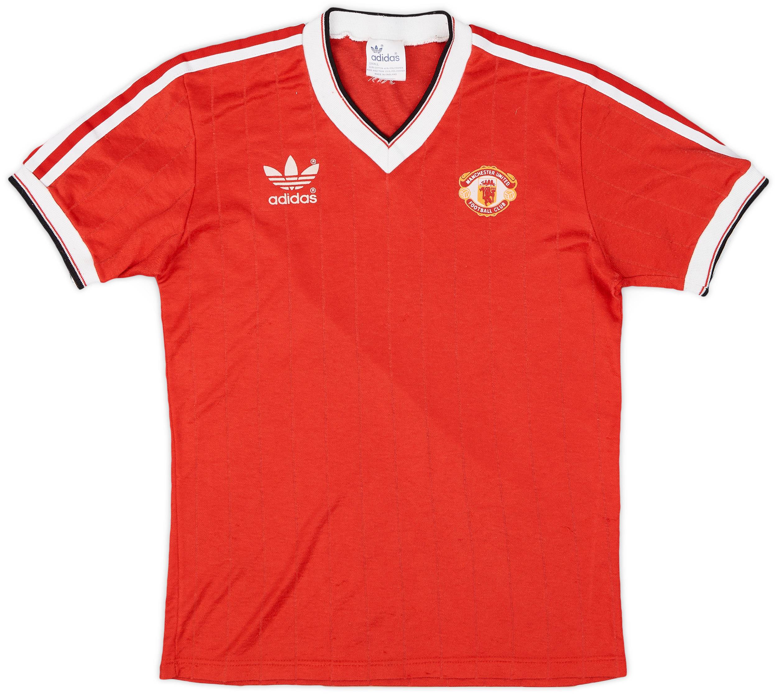 1982-84 Manchester United Home Shirt - 9/10 - (S)