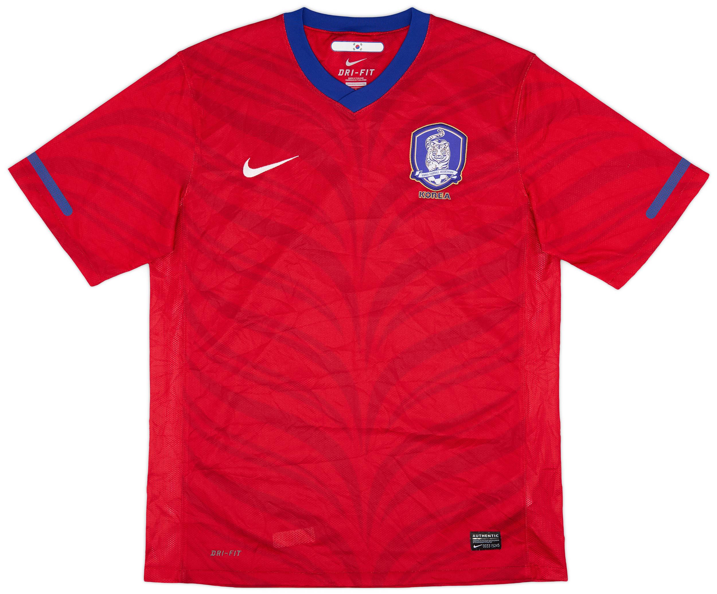 2010-12 South Korea Home Shirt - 9/10 - (L)