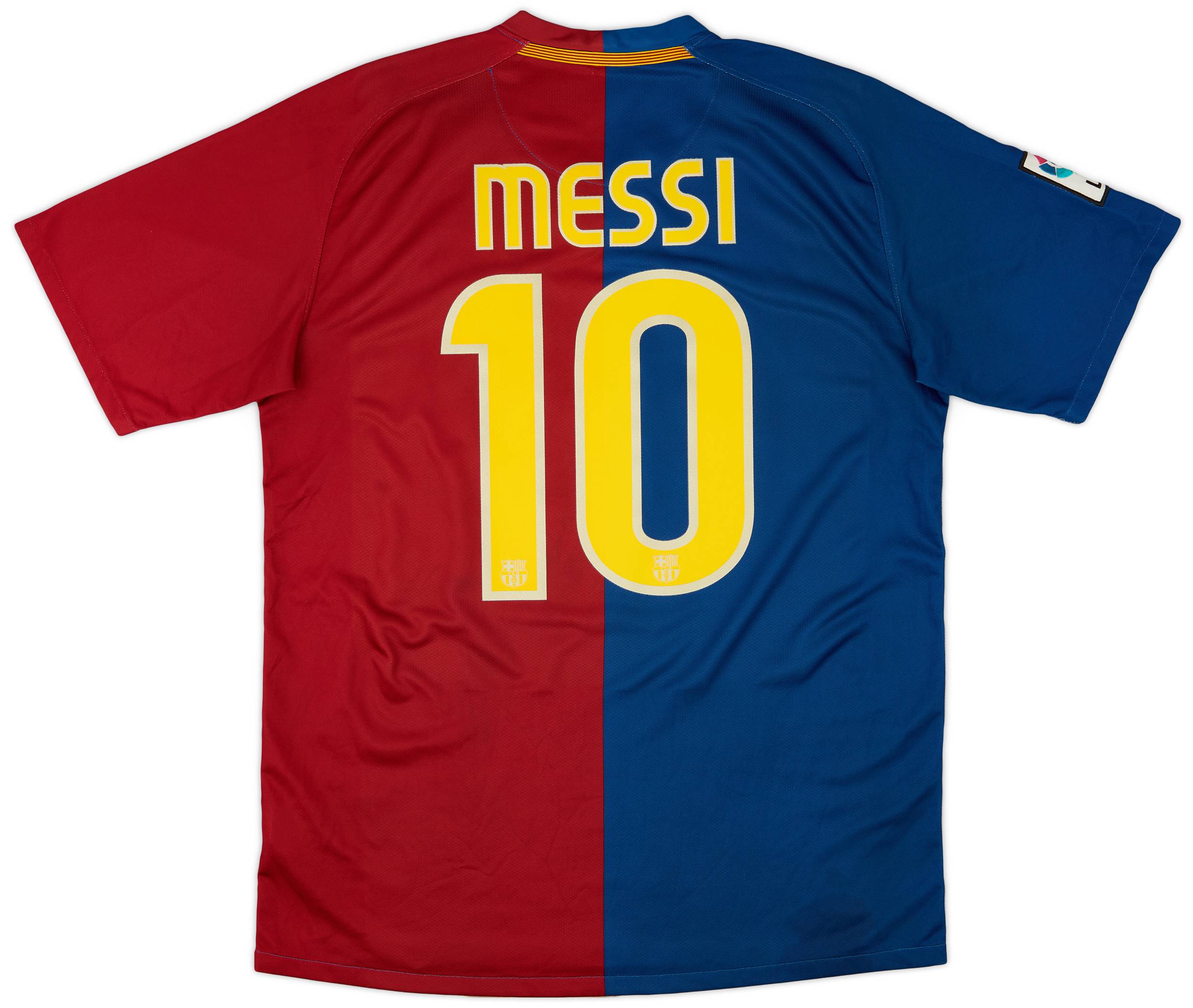 2008-09 Barcelona Home Shirt Messi #10 - 7/10 - (M)
