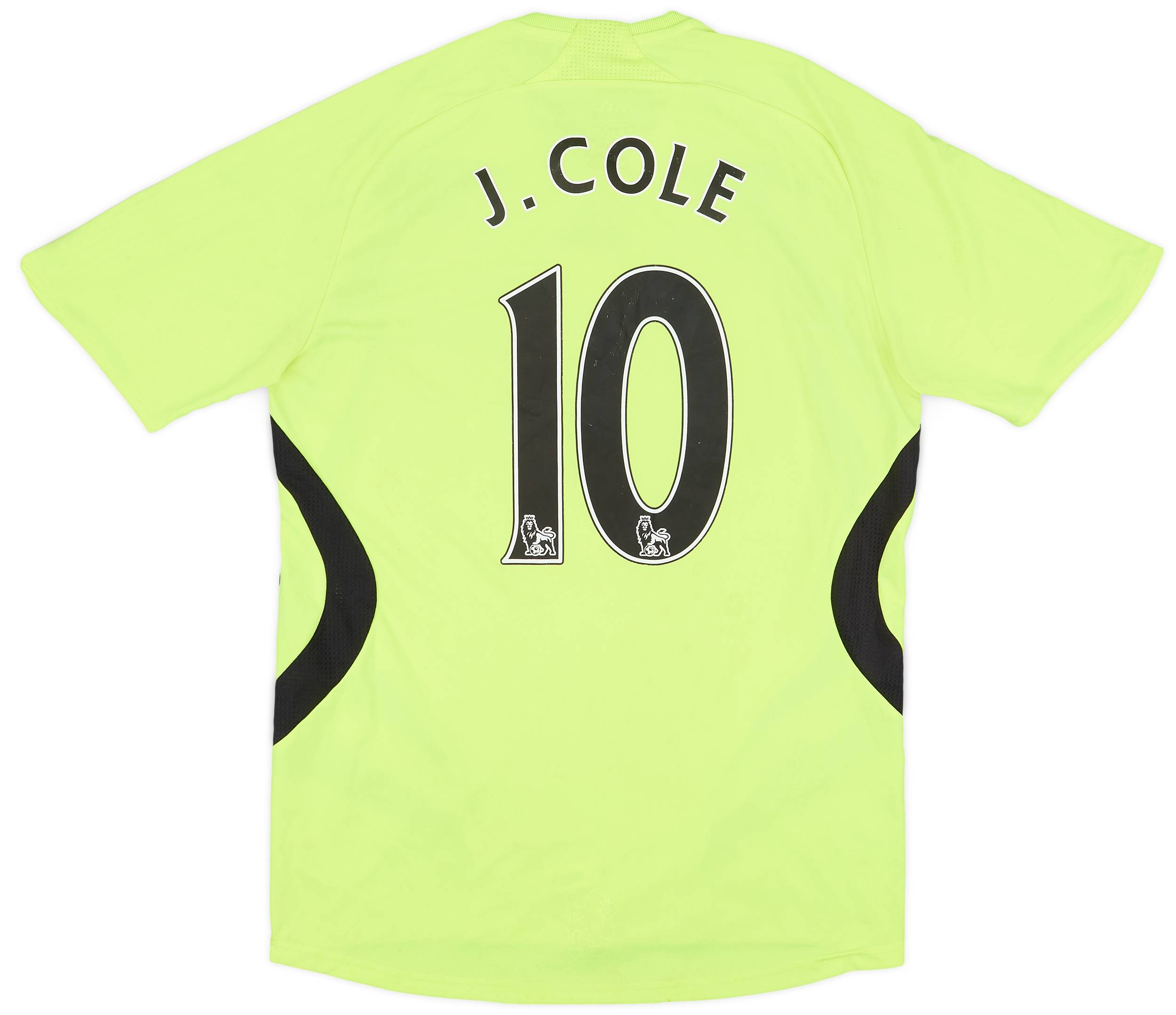 2007-08 Chelsea Away Shirt J. Cole #10 - 5/10 - (S)