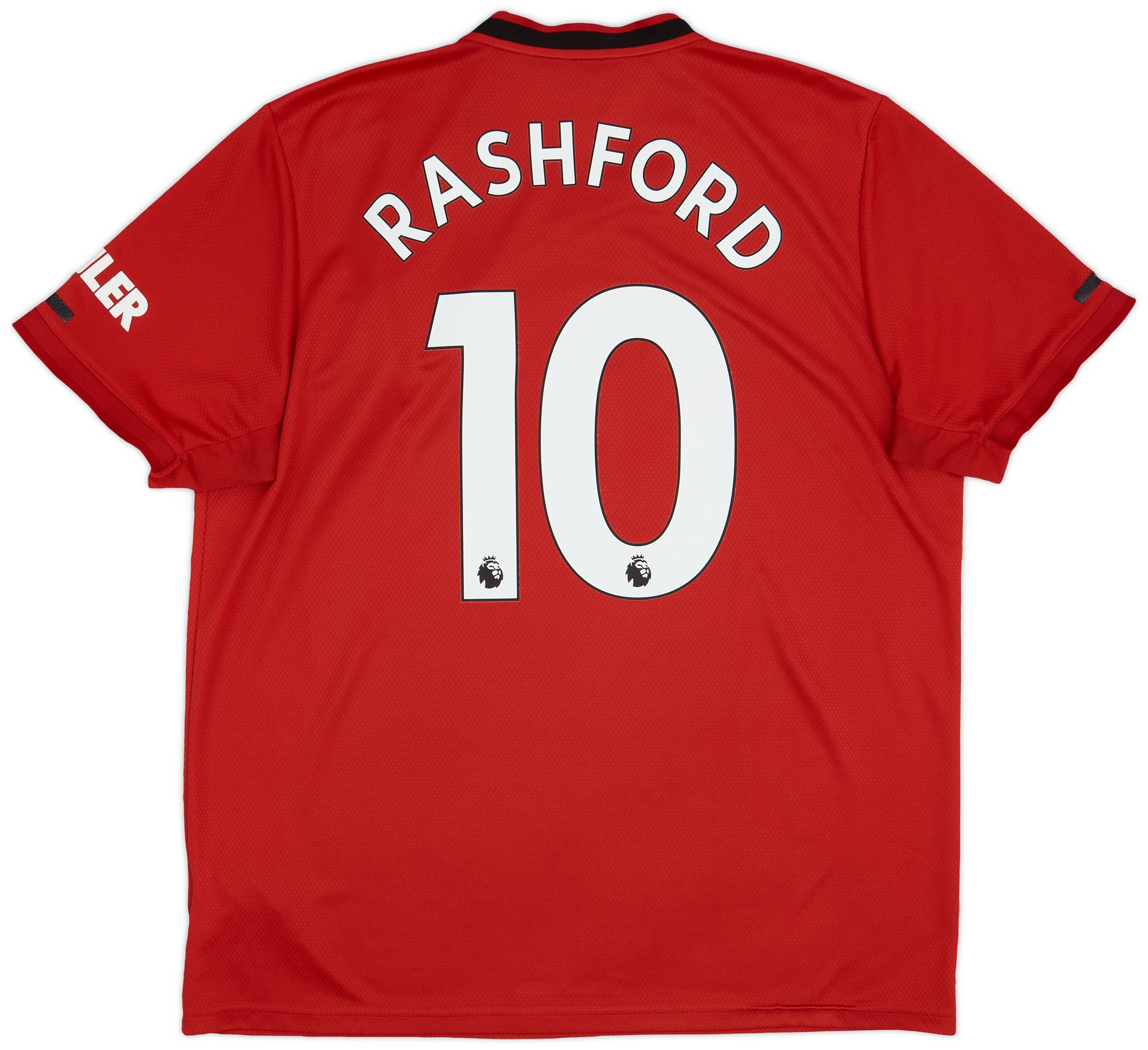 2019-20 Manchester United Home Shirt Rashford #10 - 5/10 - (XL)