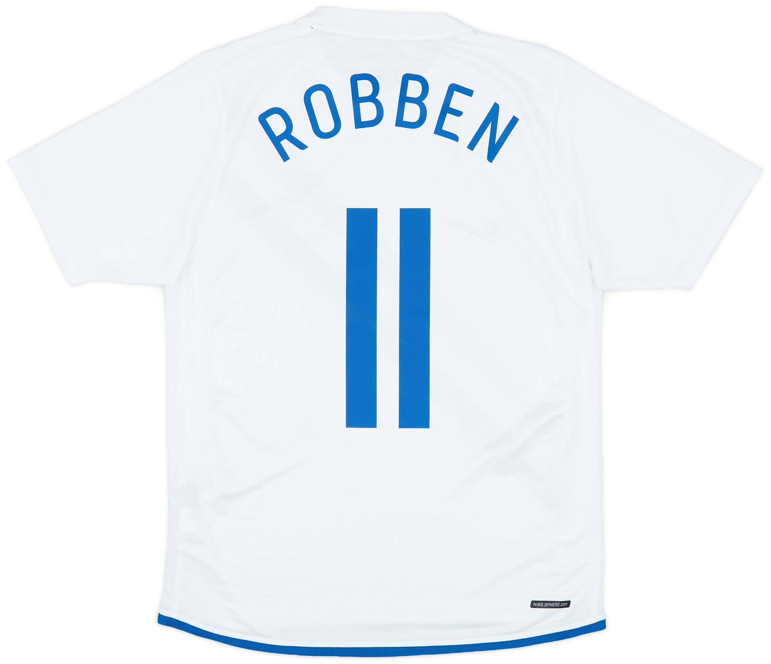 2006-08 Netherlands Away Shirt Robben #11 - 9/10 - (S)