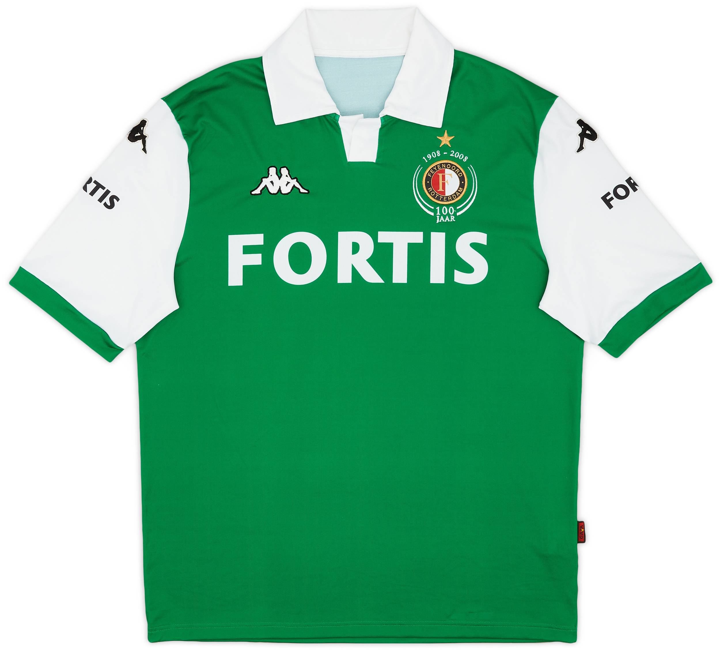 2008-09 Feyenoord Centenary Away Shirt - 8/10 - (XXL)