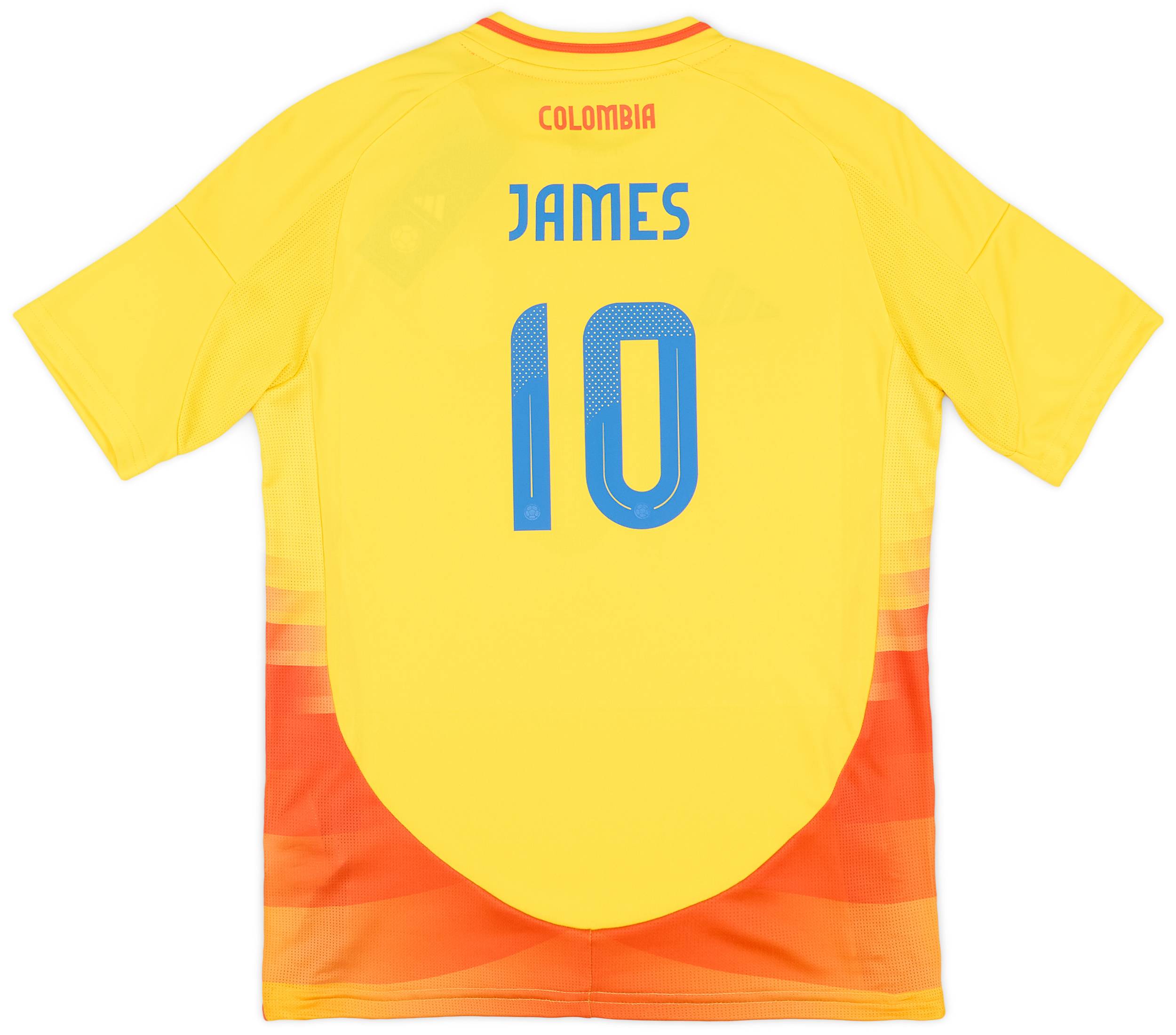 2024-25 Colombia Home Shirt James #10 (KIDS)
