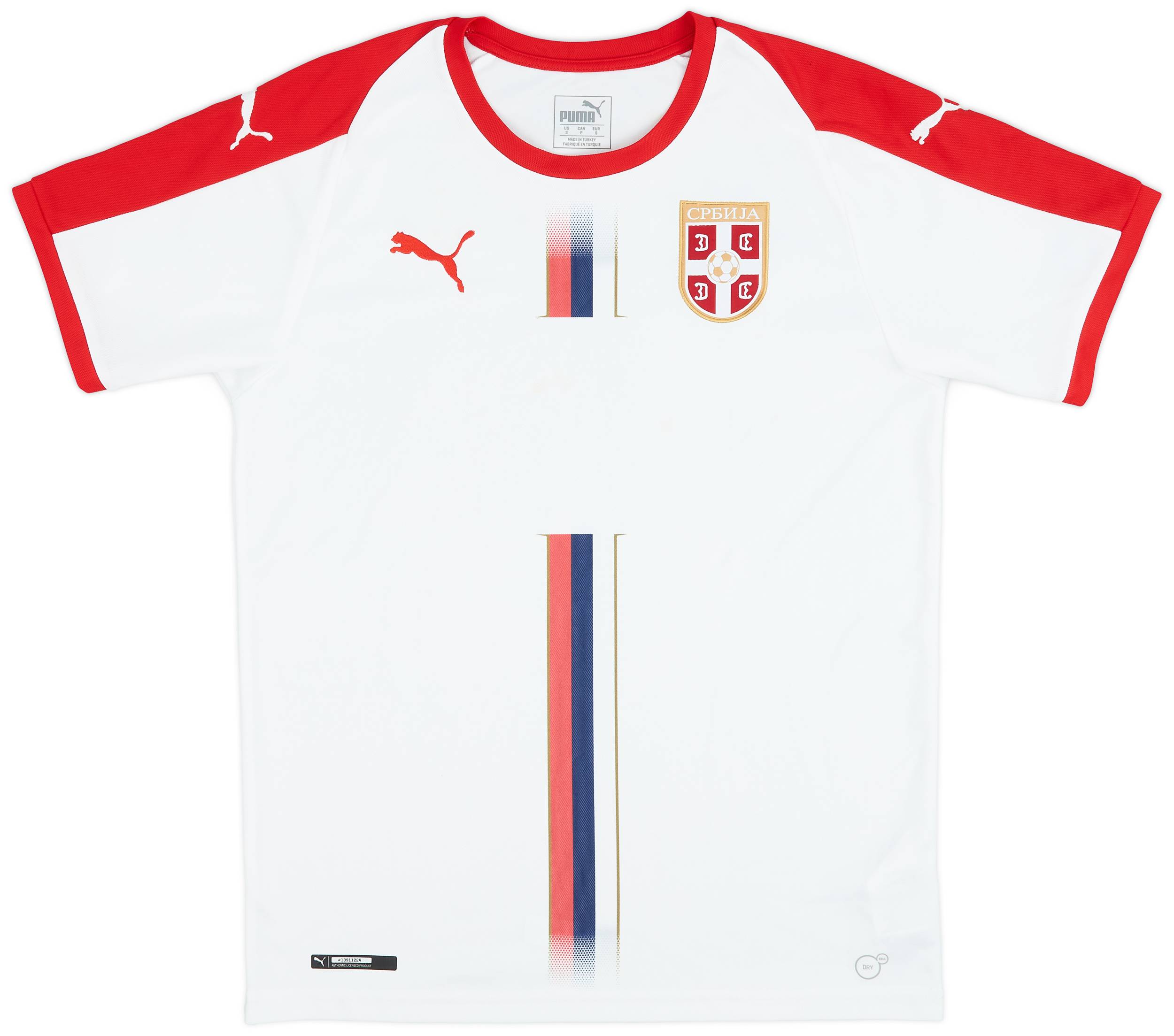 2018-19 Serbia Away Shirt - 7/10 - (S)