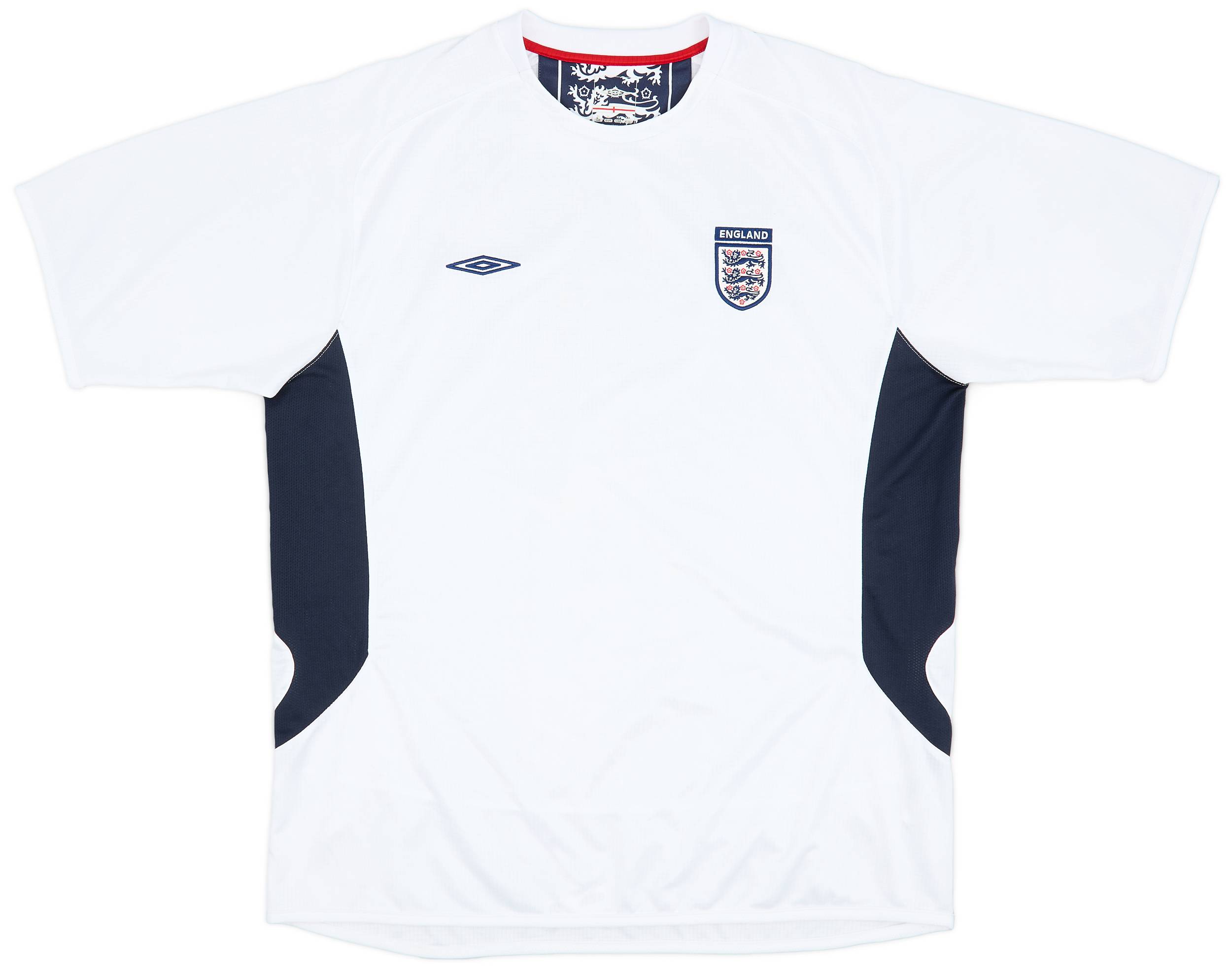 2006-07 England Umbro Training Shirt - 7/10 - (XL)