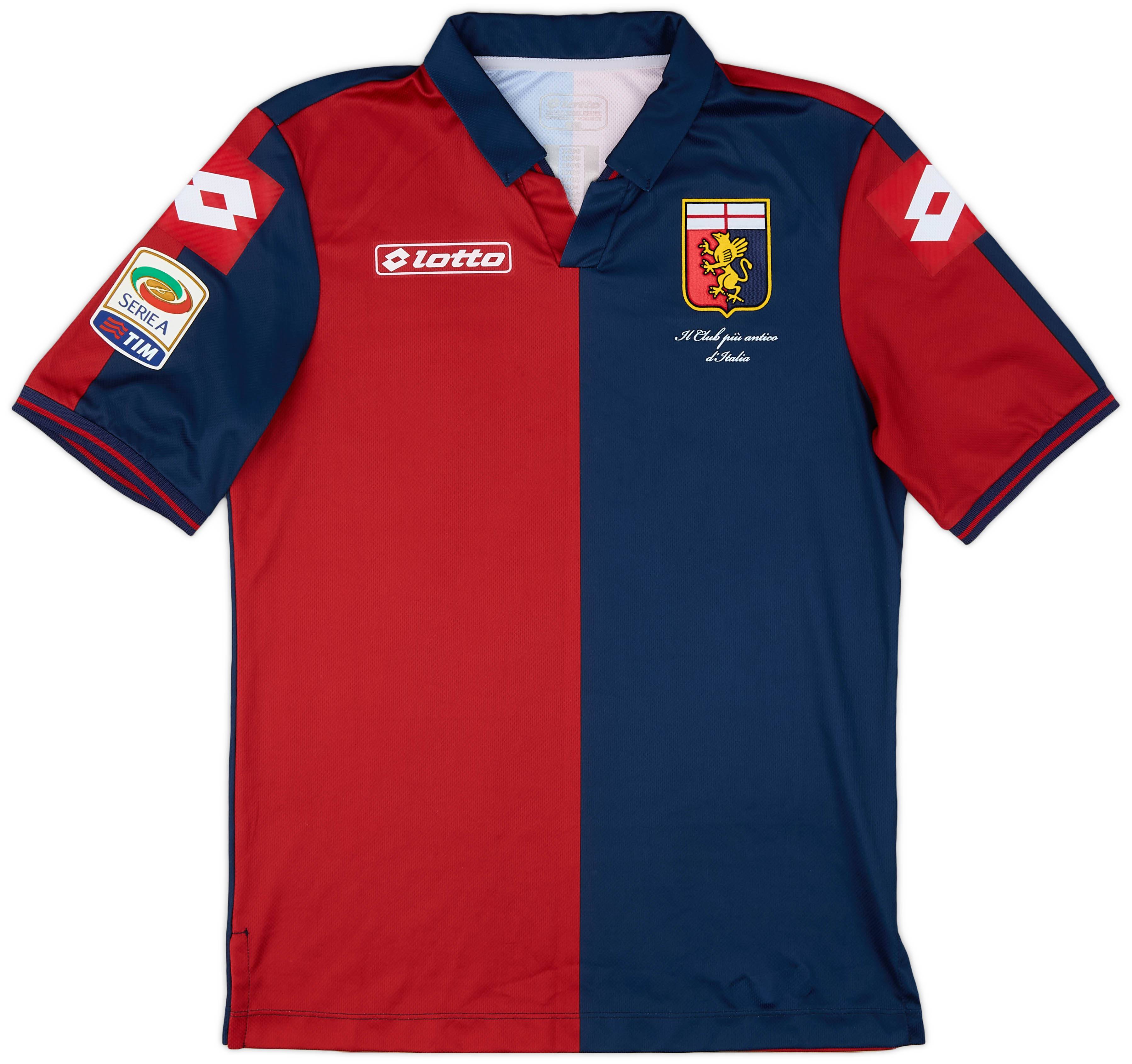 2014-15 Genoa Home Shirt - 9/10 - (S)