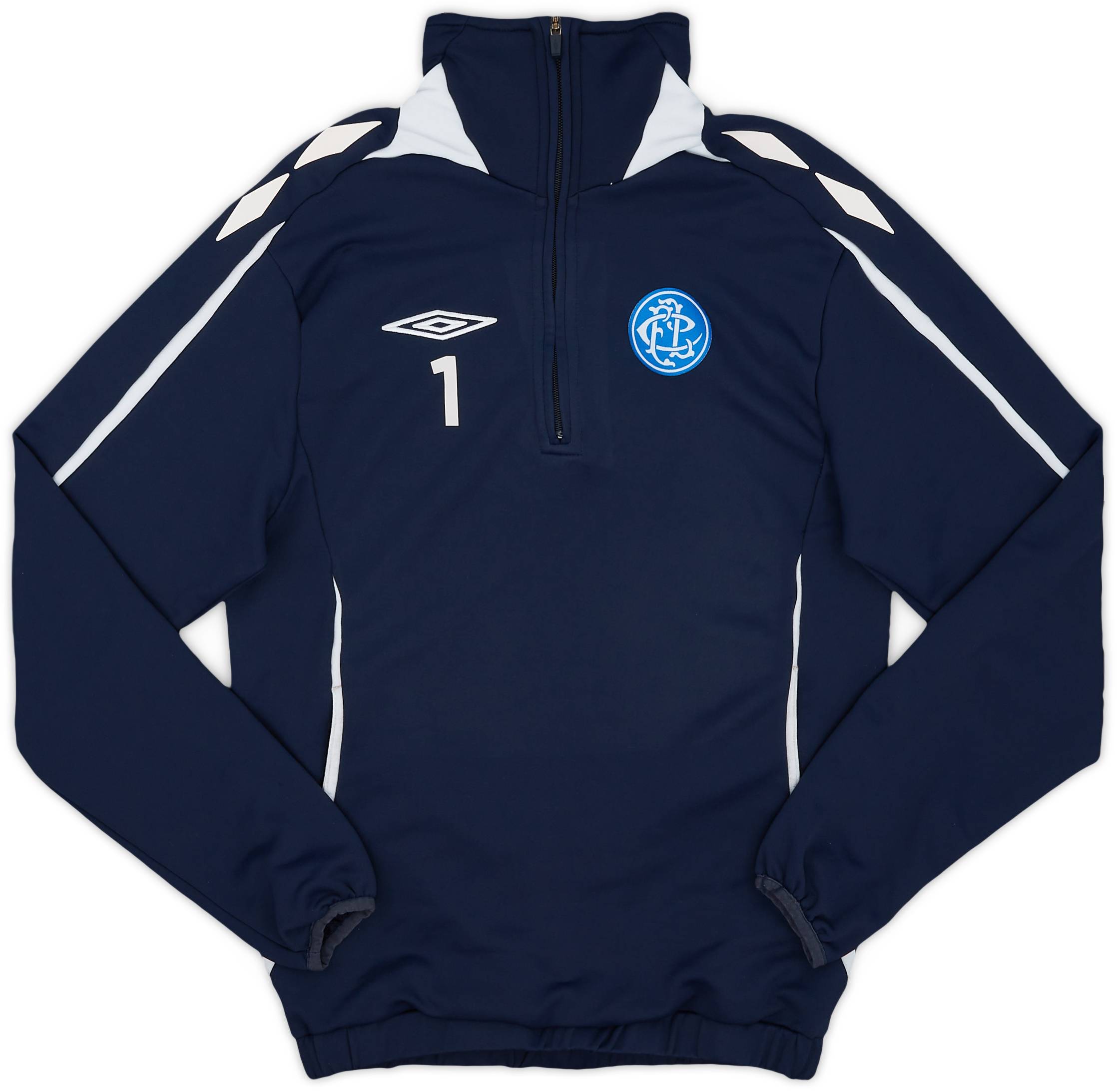UMBRO■PTR Field Training Football Half Zip-Up■送料込 2007-08 Umbro Template 1/4 Zip Training Top #1 - 8/10 - (M)