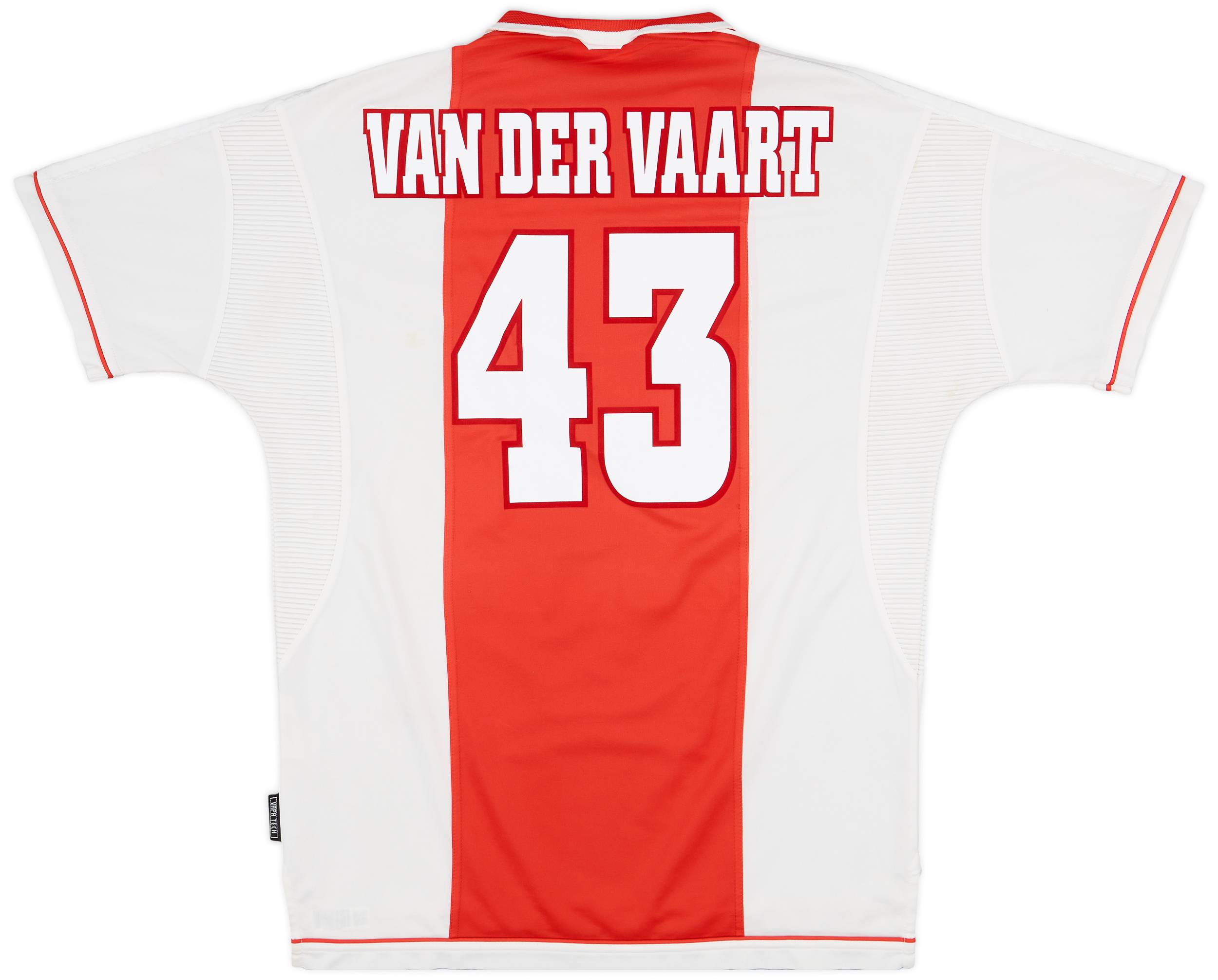 1999-00 Ajax Home Shirt Van Der Vaart #43 - 8/10 - (XL)