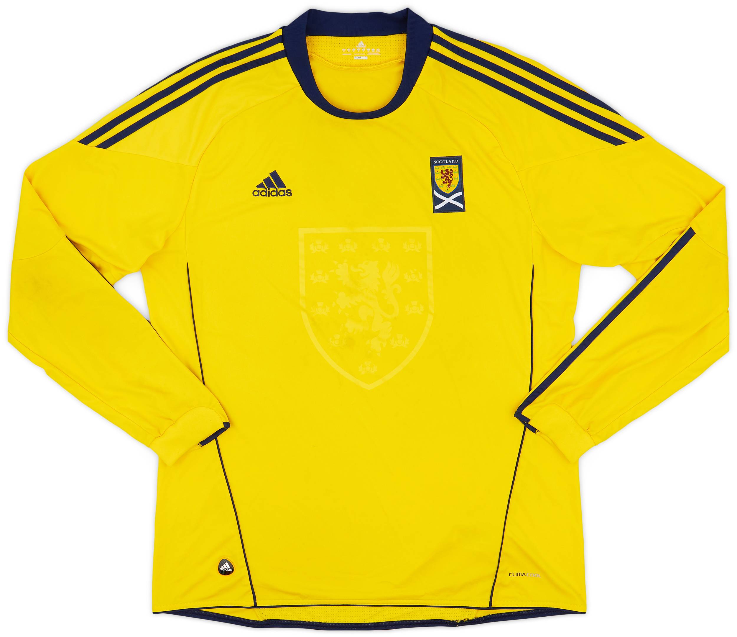 2010-11 Scotland Away L/S Shirt - 6/10 - (XL)