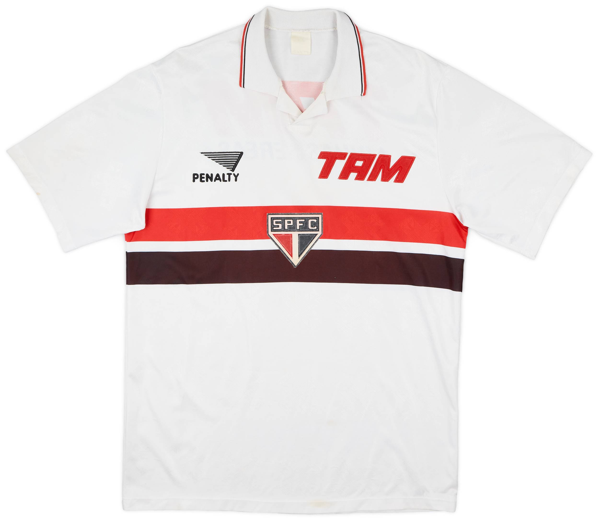 1995 Sao Paulo Home Shirt - 7/10 - (L)