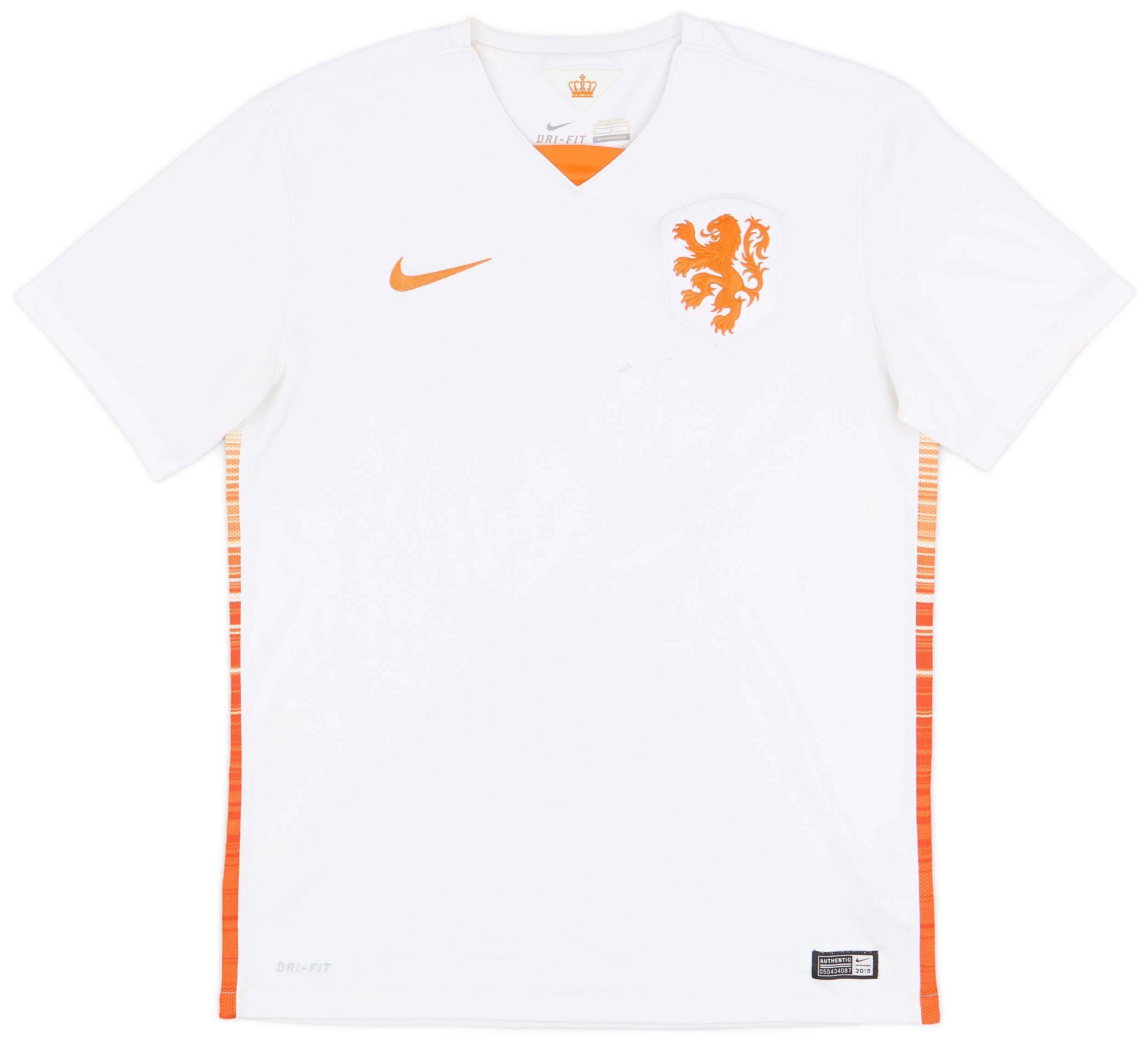 2015 Netherlands Away Shirt - 3/10 - (M)