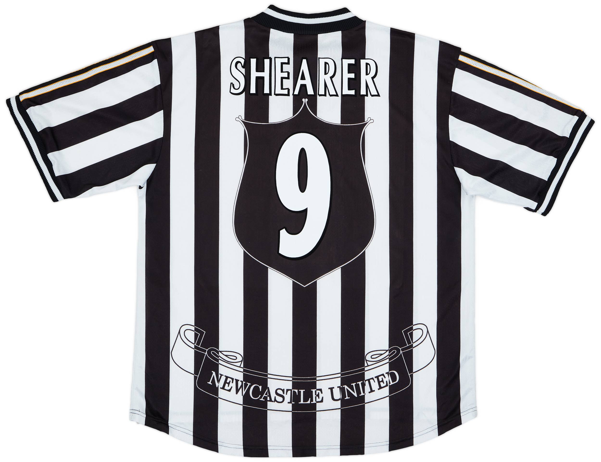 1997-99 Newcastle Home Shirt Shearer #9 - 8/10 - (XXL)