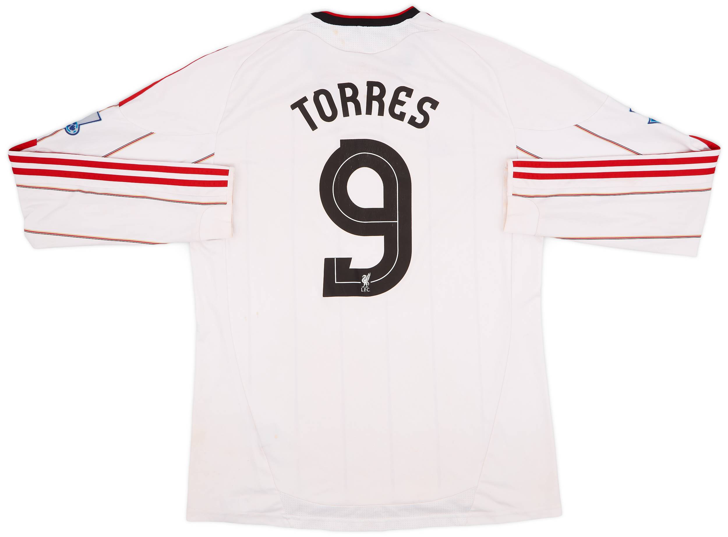 2010-11 Liverpool Away L/S Shirt Torres #9 - 5/10 - (XL)