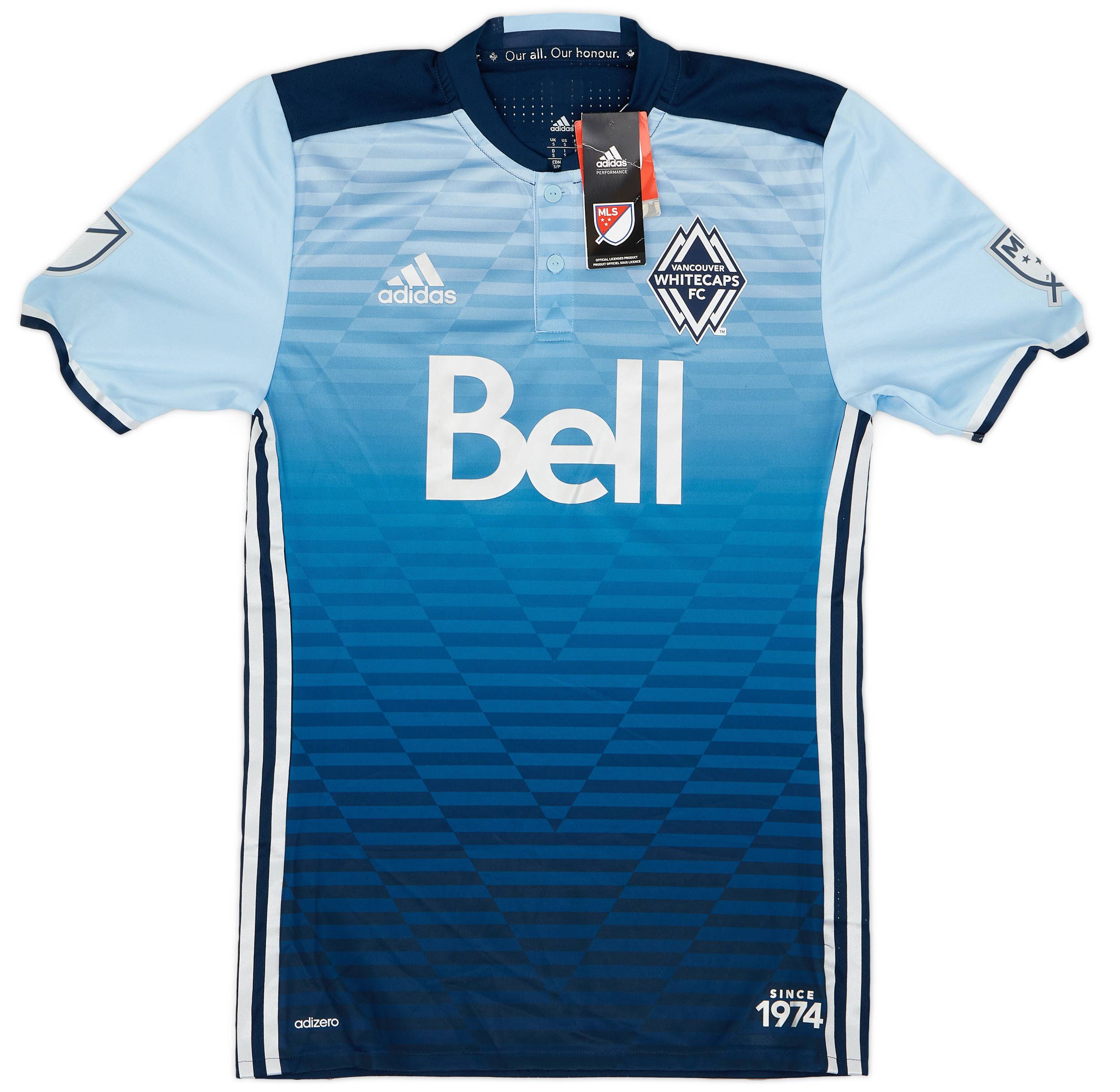 2016-17 Vancouver Whitecaps Authentic Away Shirt (S)