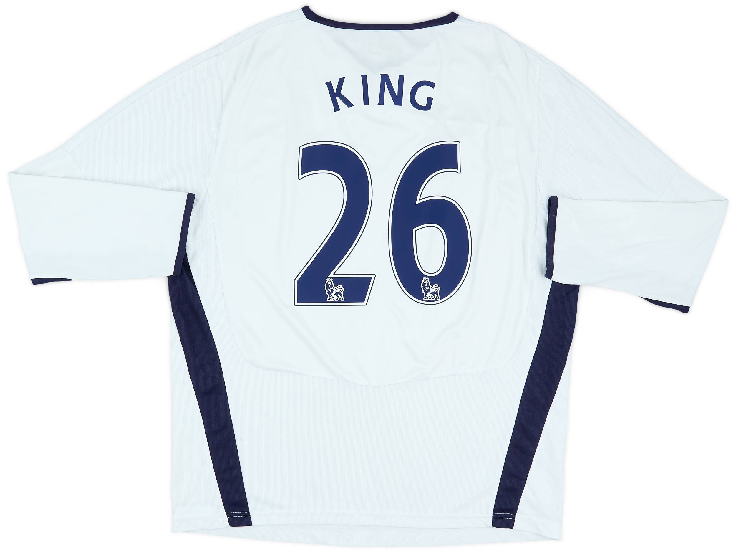 2008-09 Tottenham Home L/S Shirt King #26 - 8/10 - (XL)