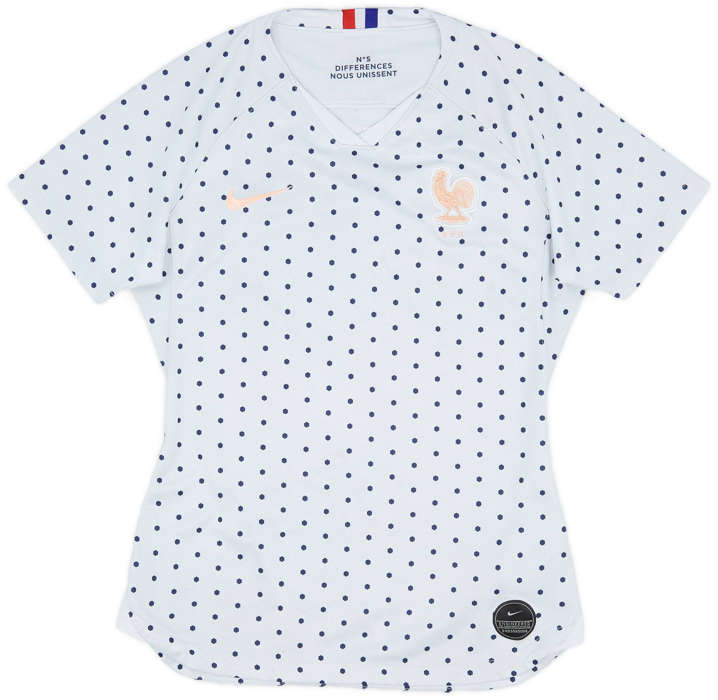 2019-20 France Women's Away Shirt - 5/10 - (Women's S)