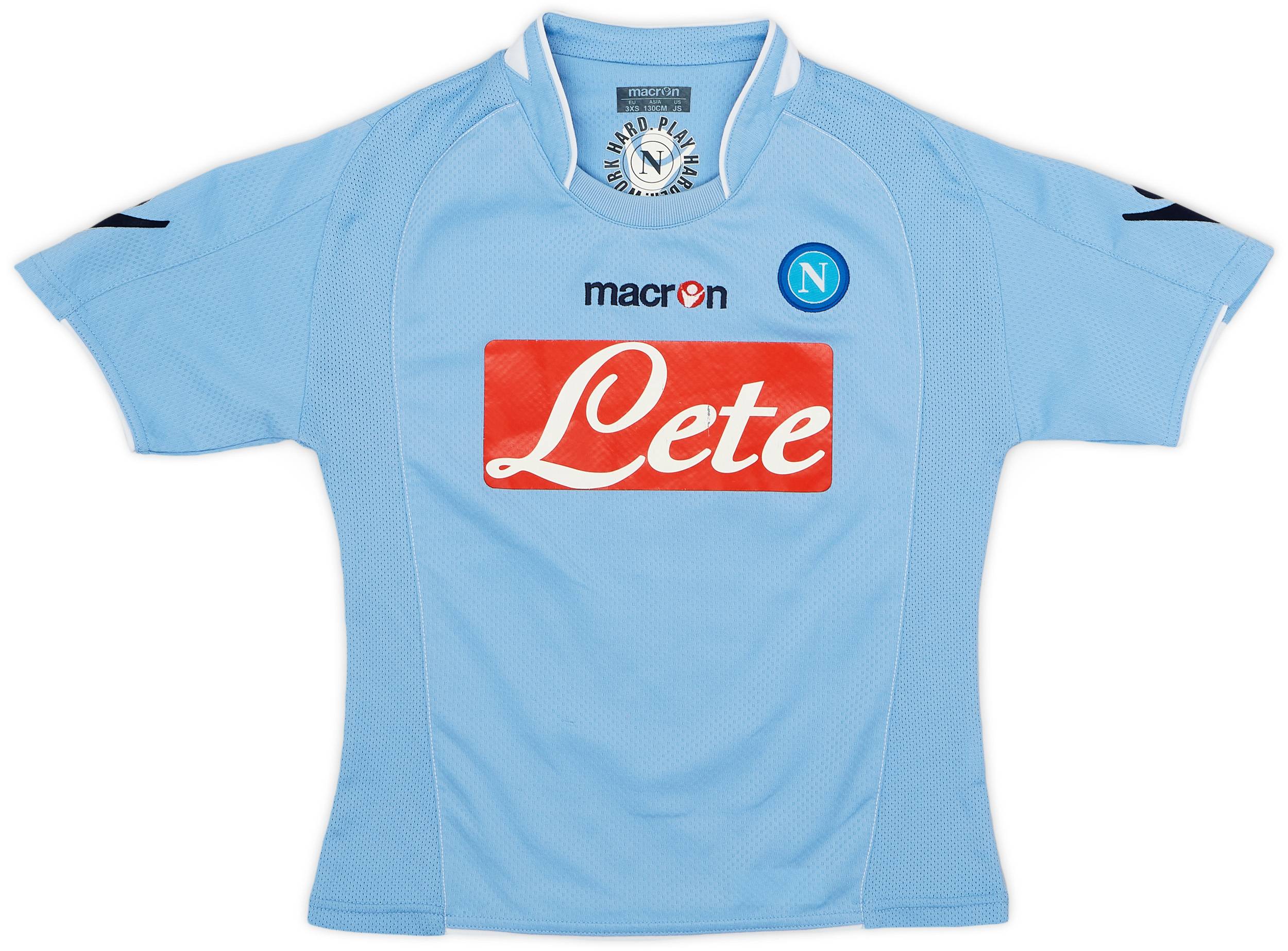 2009-10 Napoli Home Shirt - 7/10 - (S.Boys)