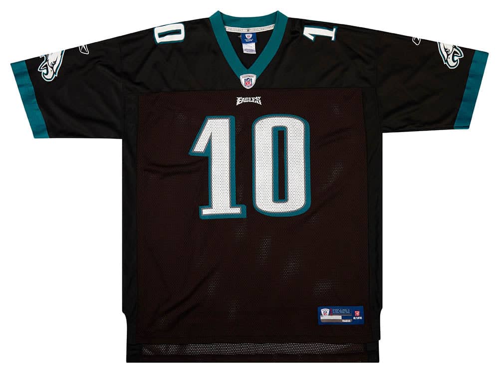 2008-09 Philadelphia Eagles Jackson #10 Reebok On Field Jersey (Alternate) XXL