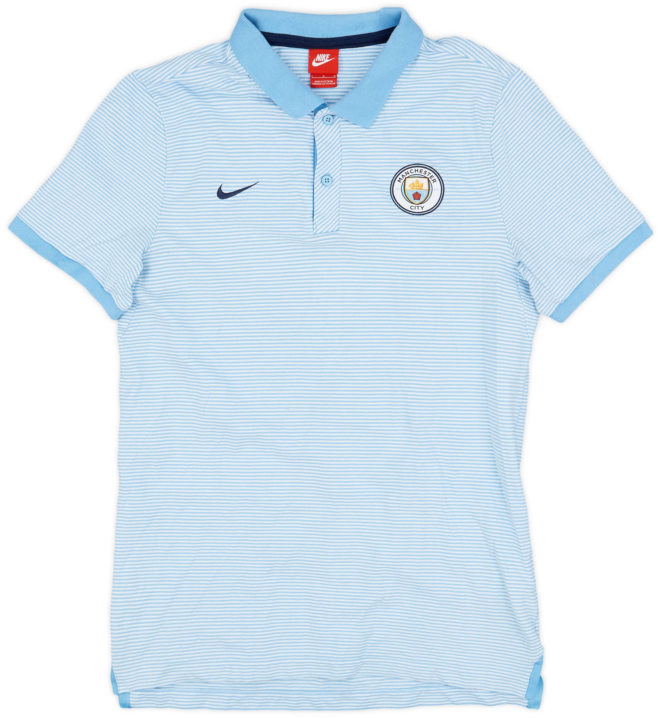 2016-17 Manchester City Nike Polo Shirt - 9/10 - (L)