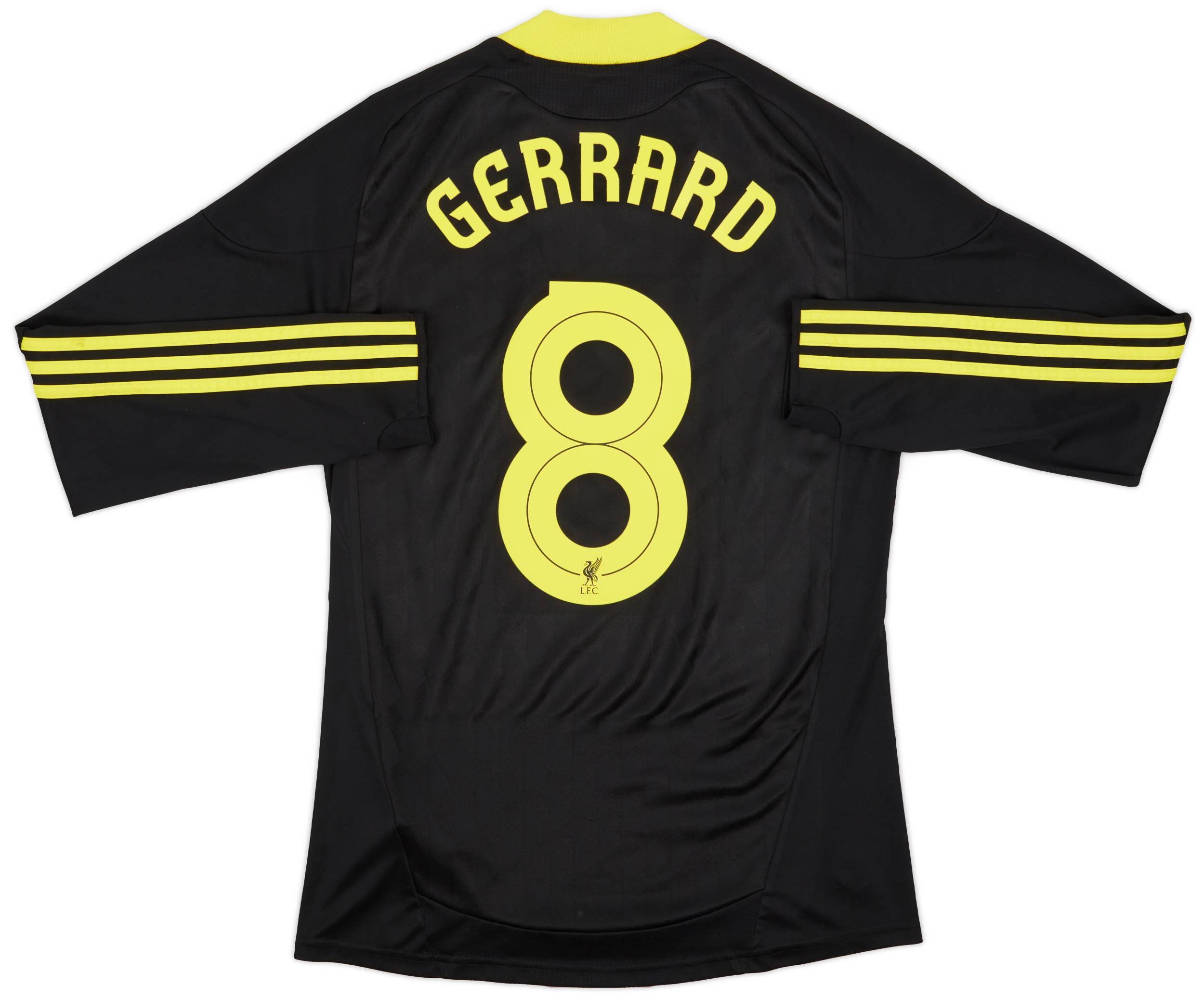2010-11 Liverpool Third L/S Shirt Gerrard #8 - 5/10 - (S)