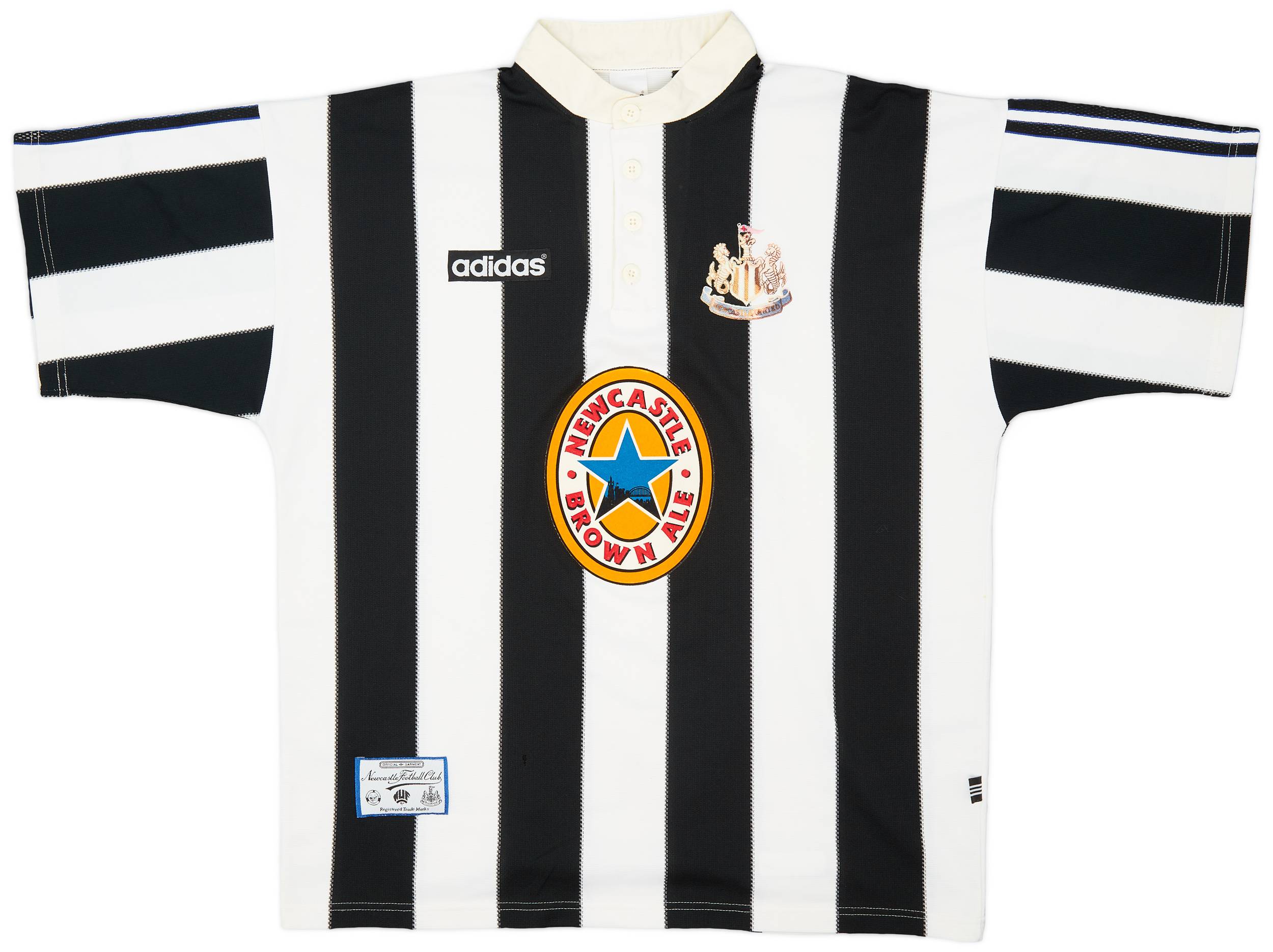 1995-97 Newcastle Home Shirt - 3/10 - (XL)