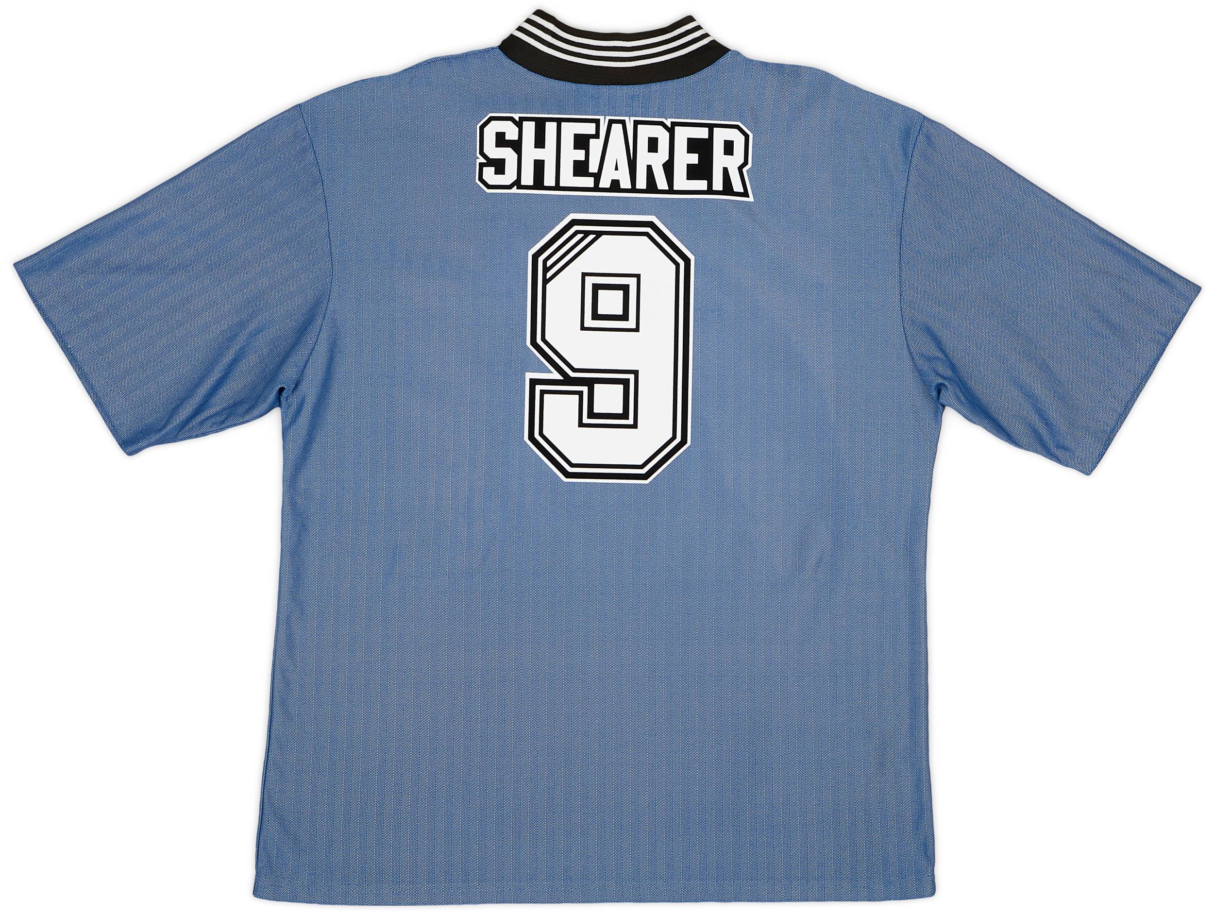 1996-97 Newcastle Away Shirt Shearer #9 - 8/10 - (XXL)