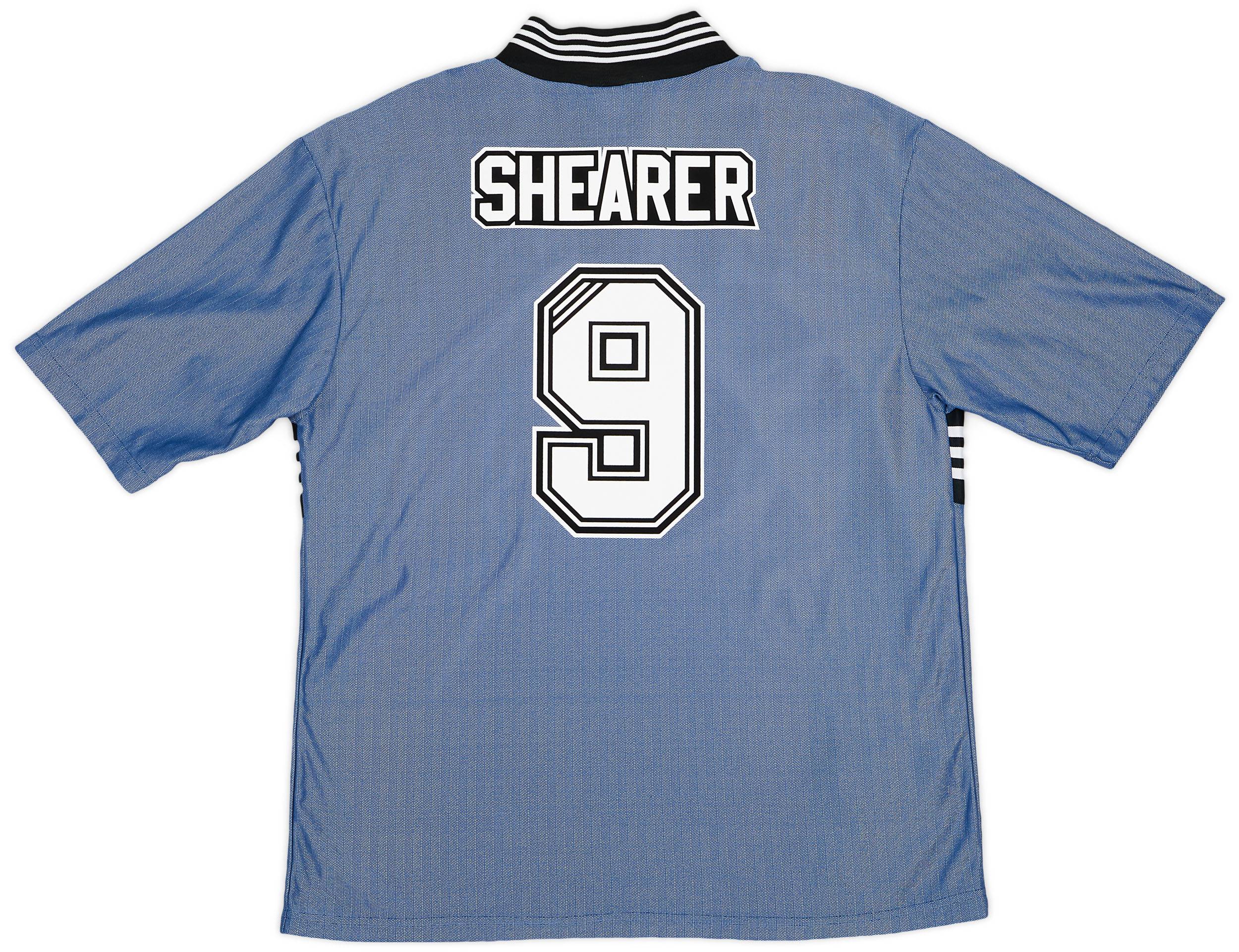 1996-97 Newcastle Away Shirt Shearer #9 - 9/10 - (XXL)