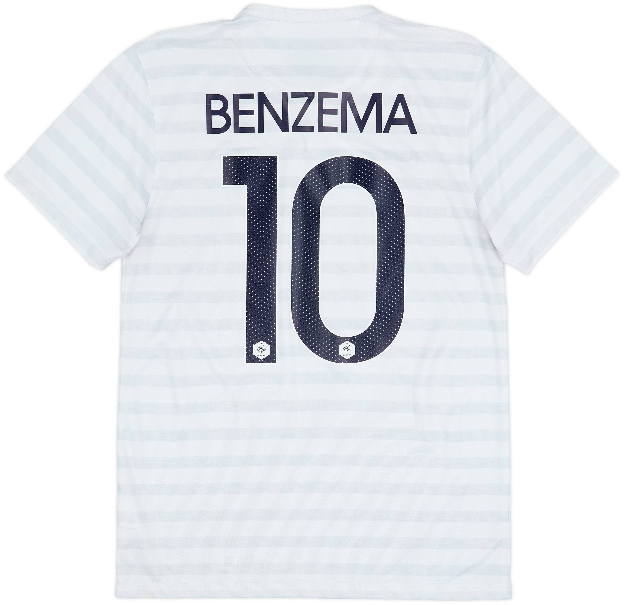 2014-15 France Away Shirt Benzema #10 - 5/10 - (S)