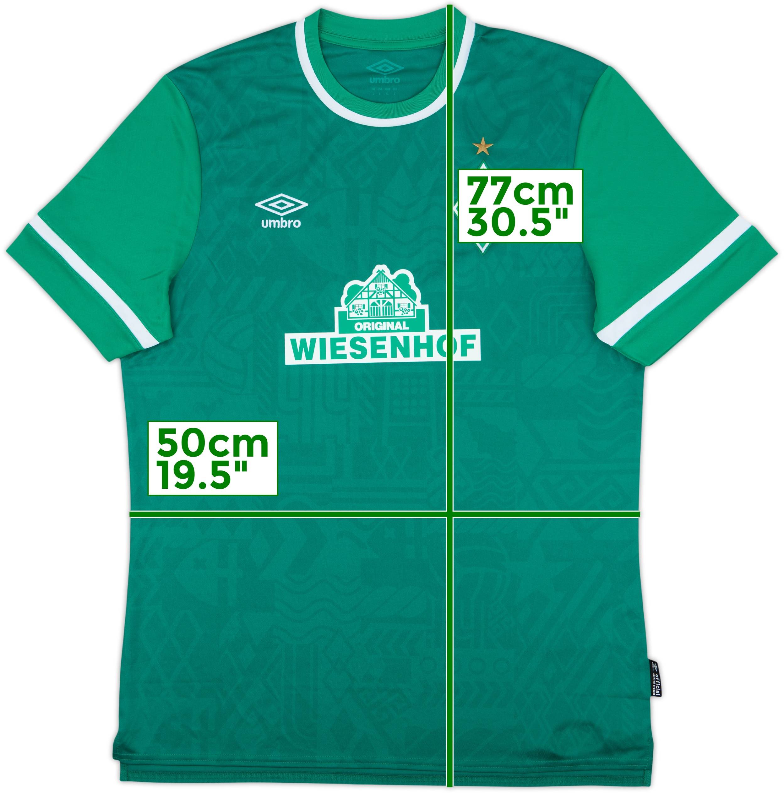 2021-22 Werder Bremen Home Shirt - 10/10 - (L)