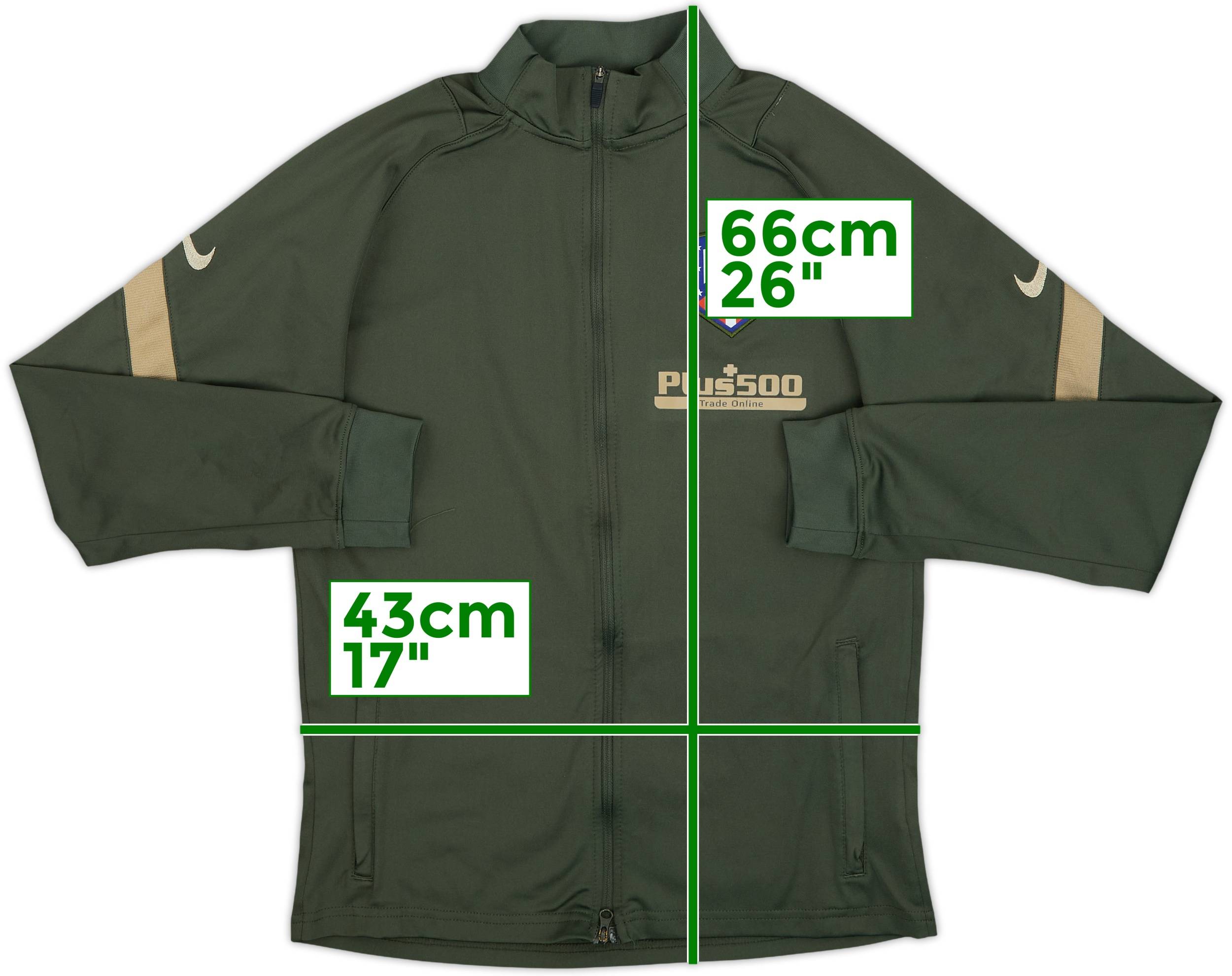 Nike Atlético Madrid ジャージ　XL 2020-21 Atletico Madrid Nike Track Jacket - 6/10 - (XL.Boys)