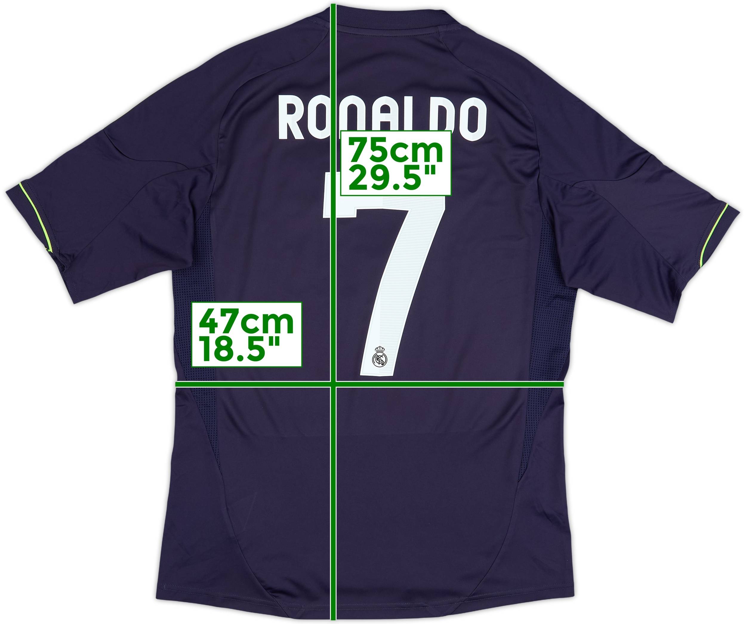 2012-13 Real Madrid Away Shirt Ronaldo #7 - 5/10 - (M)