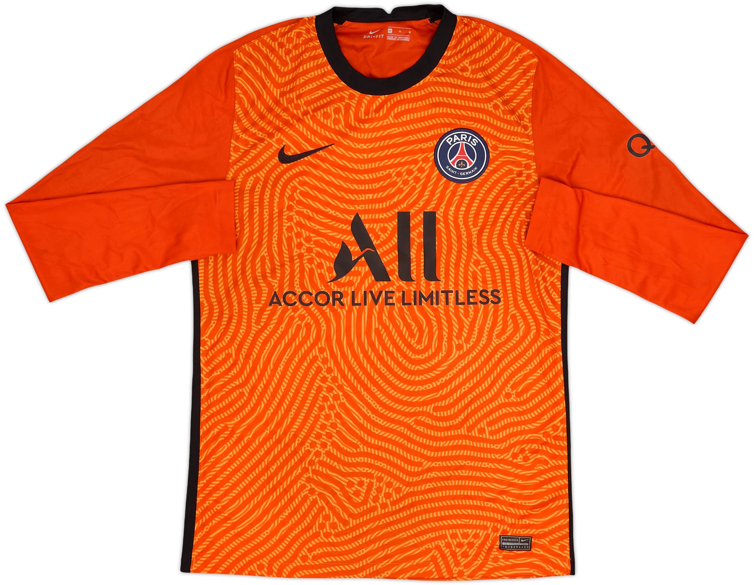 Camiseta de portero del Paris Saint-Germain 2020-21 - 6/10 - (M)