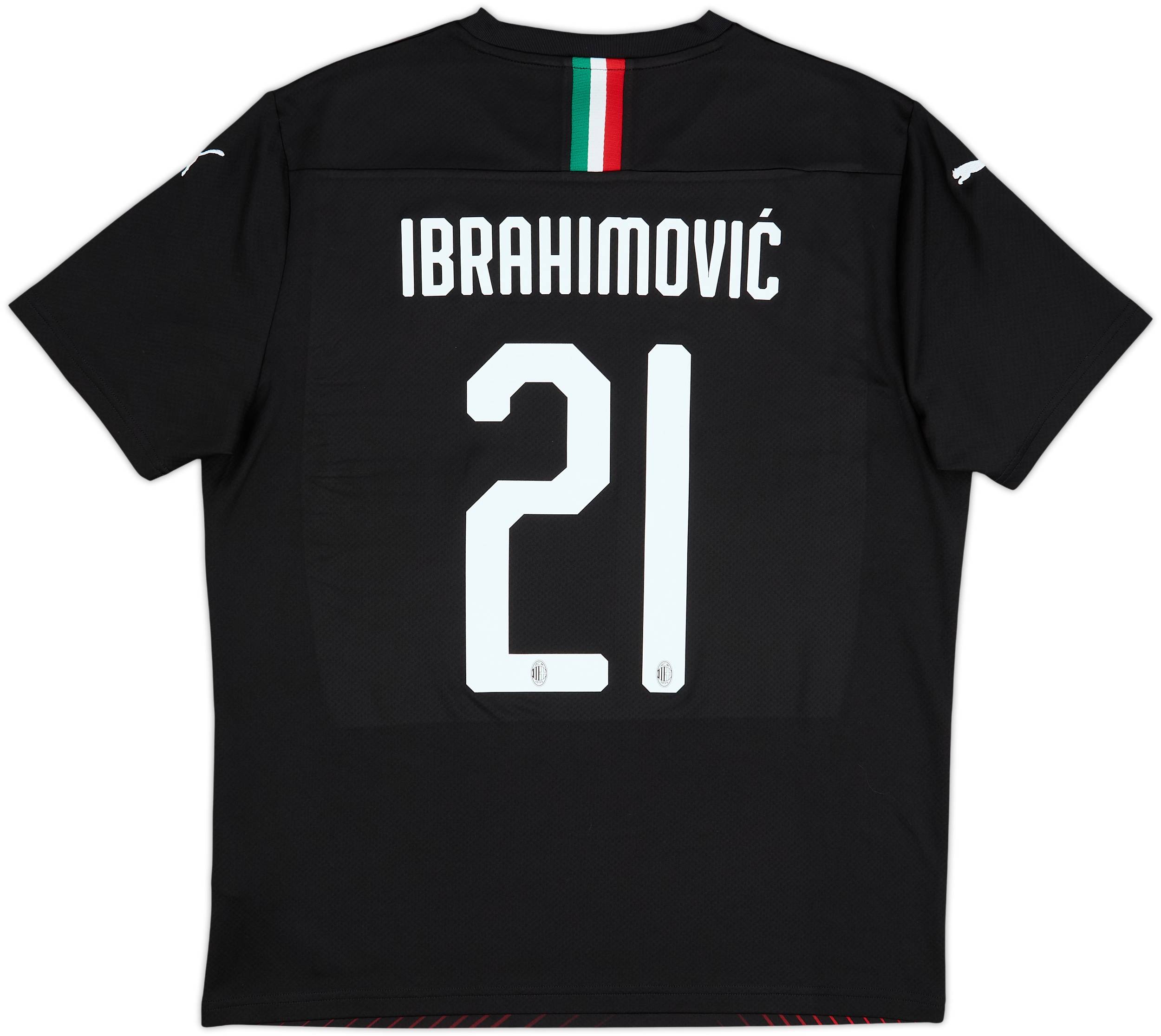 2019-20 AC Milan Third Shirt Ibrahimovic #21 - 7/10 - (L)