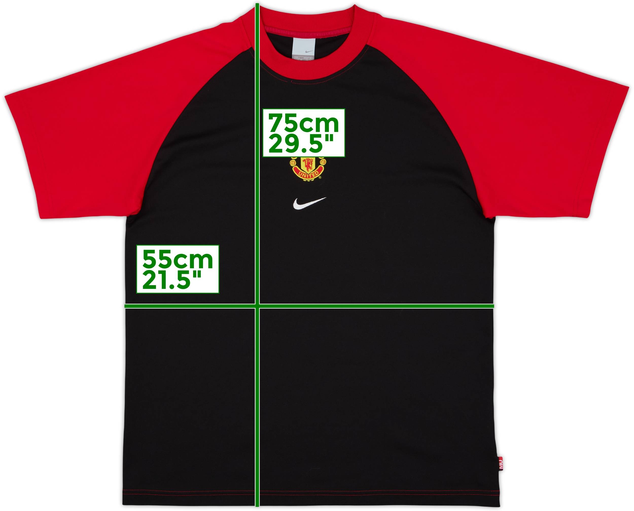 2004-05 Manchester United Nike Training Shirt - 10/10 - (L)