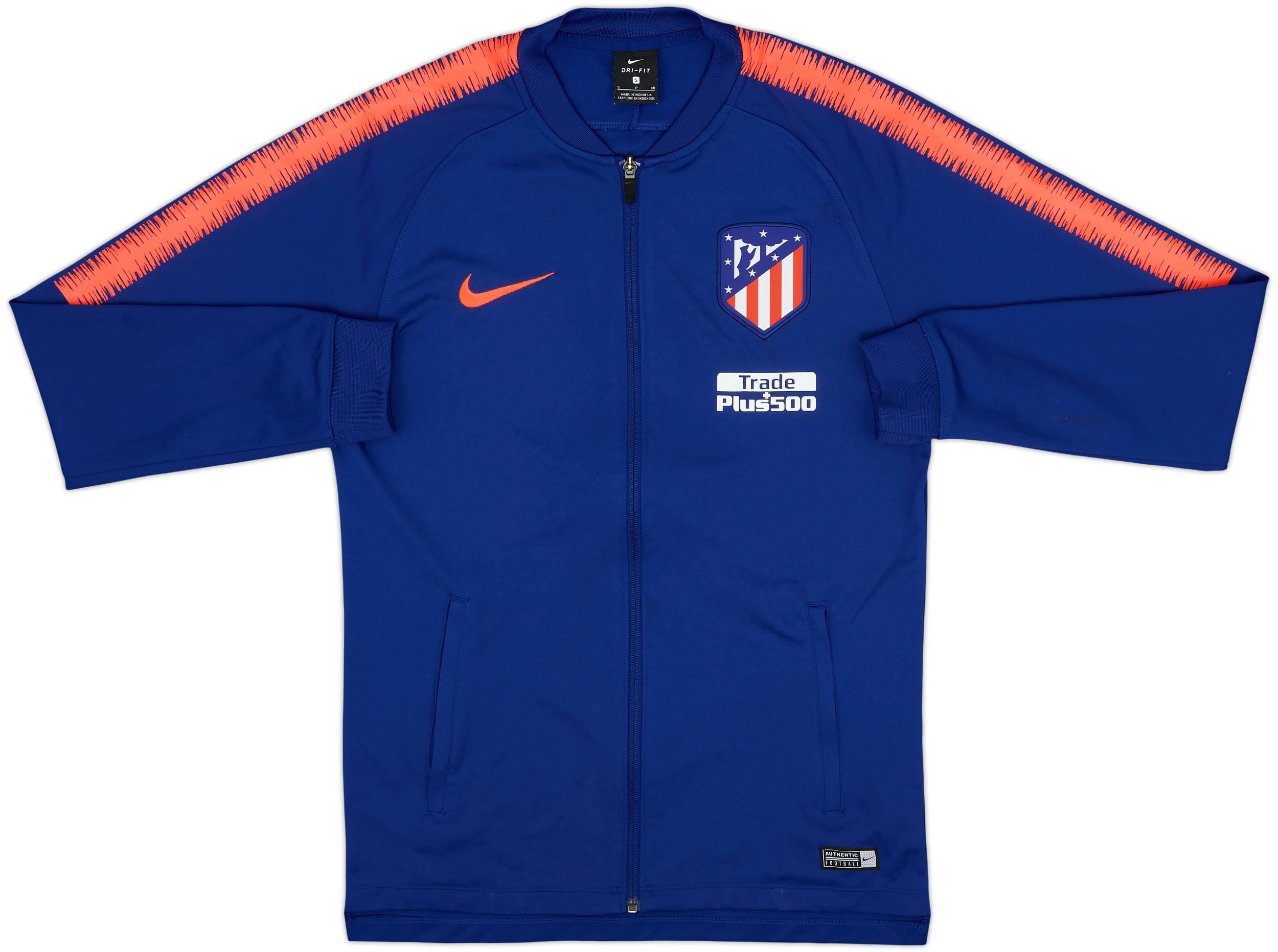 2018-19 Atletico Madrid Nike Track Jacket - 8/10 - (S)
