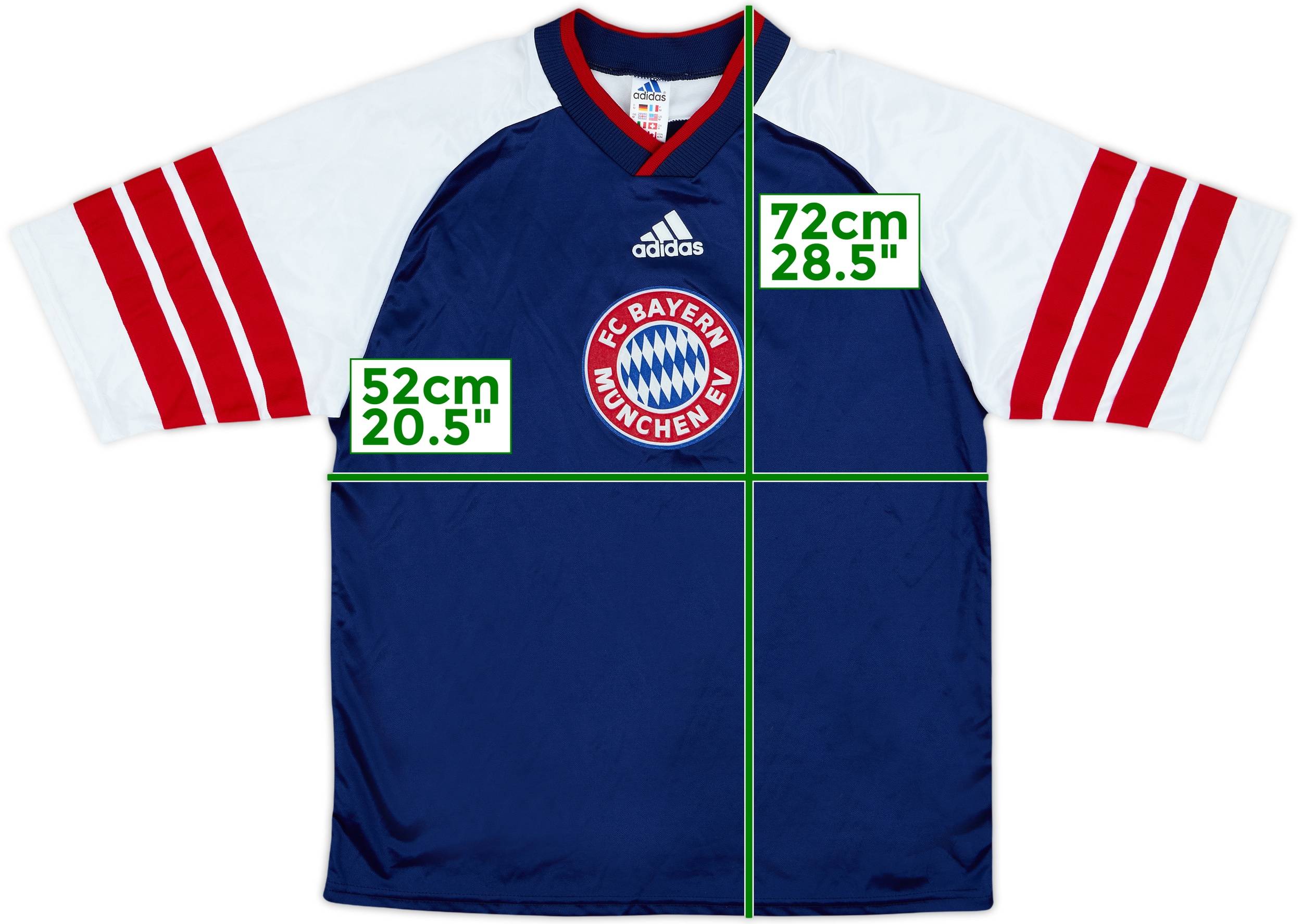 1998-99 Bayern Munich adidas Training Shirt - 8/10 - (M)