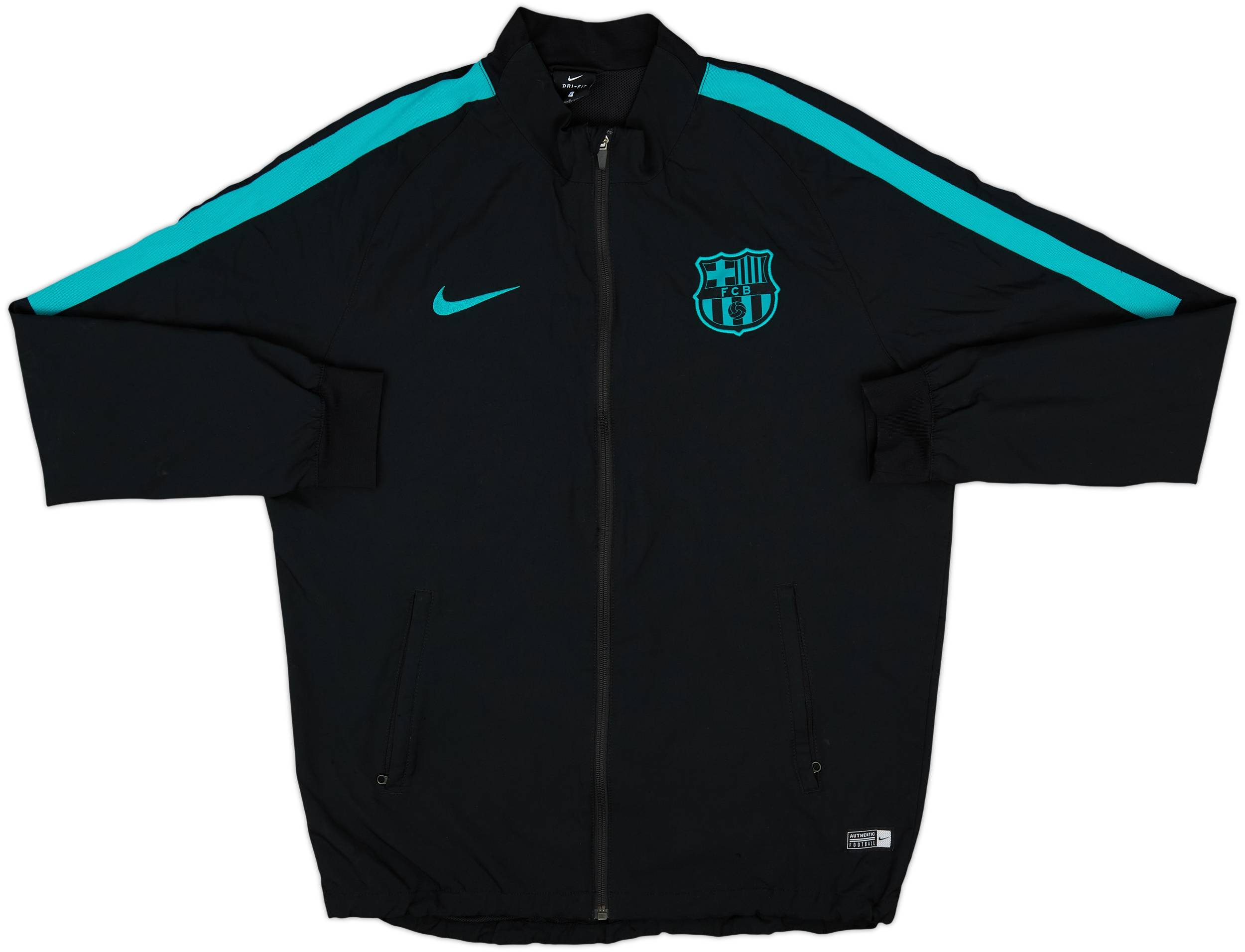 2016-17 Barcelona Nike Track Jacket - 8/10 - (L)