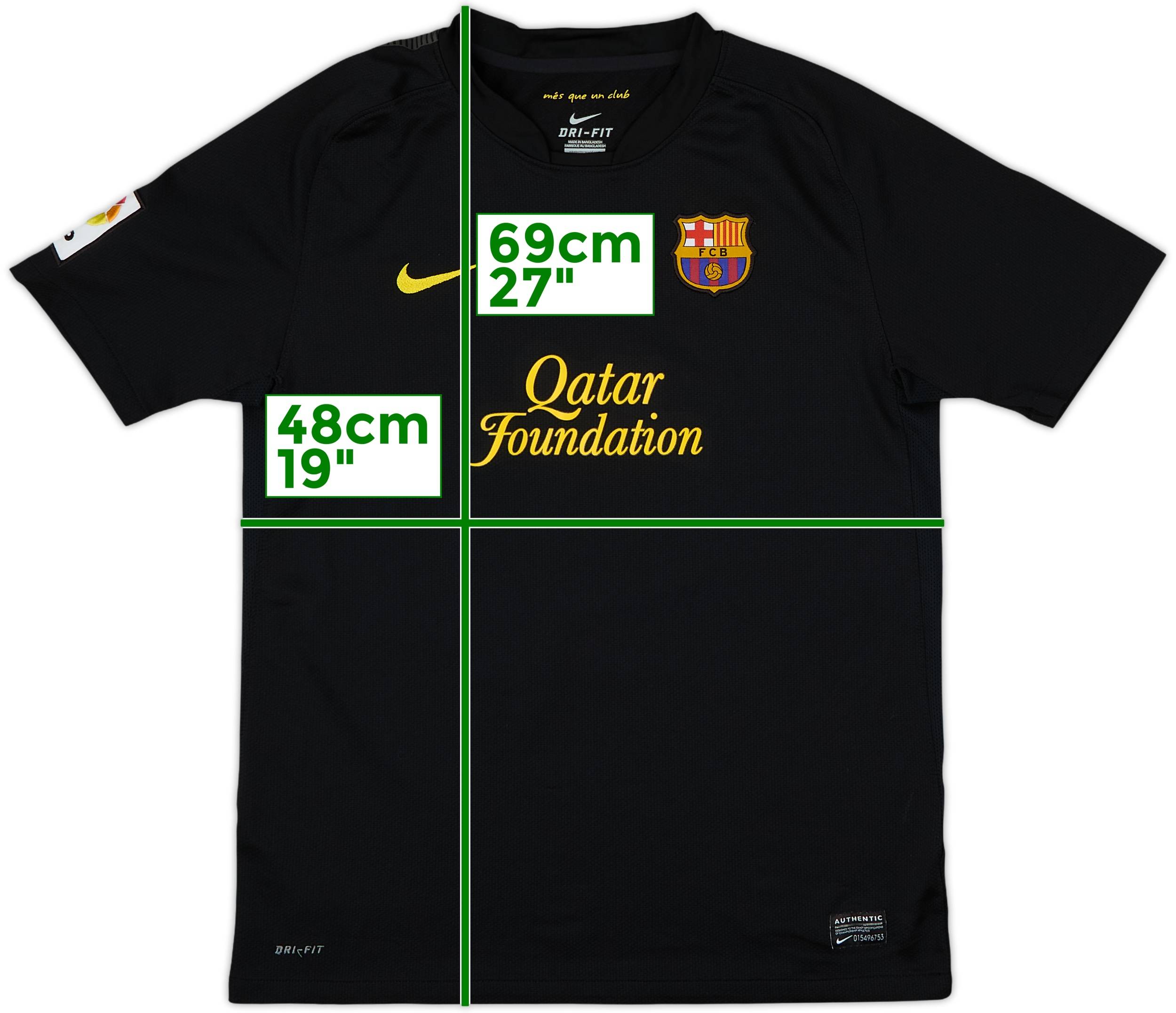 2011-12 Barcelona Away Shirt - 8/10 - (XL.Boys)